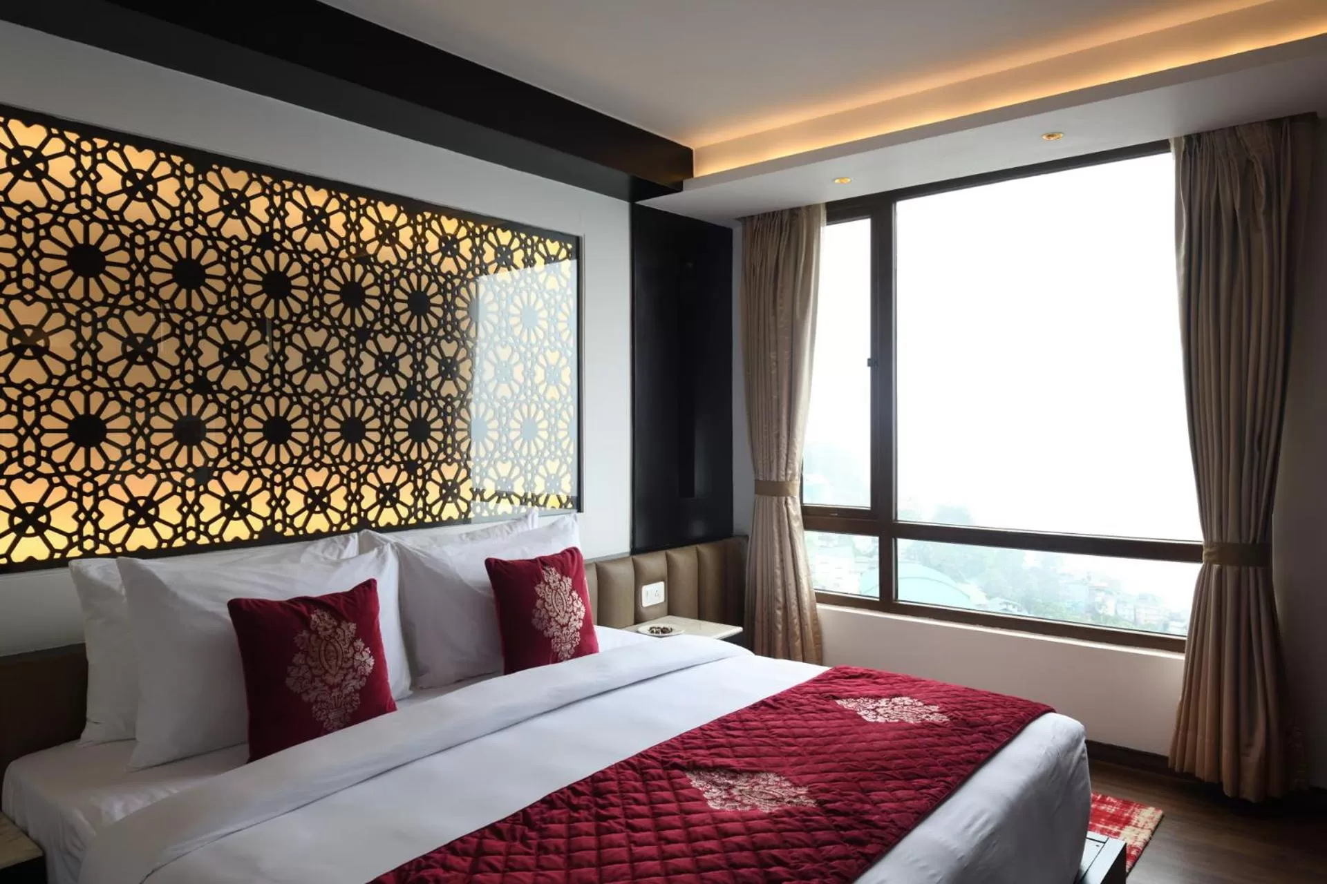 Bed in Ramada by Wyndham Gangtok Hotel & Casino Golden