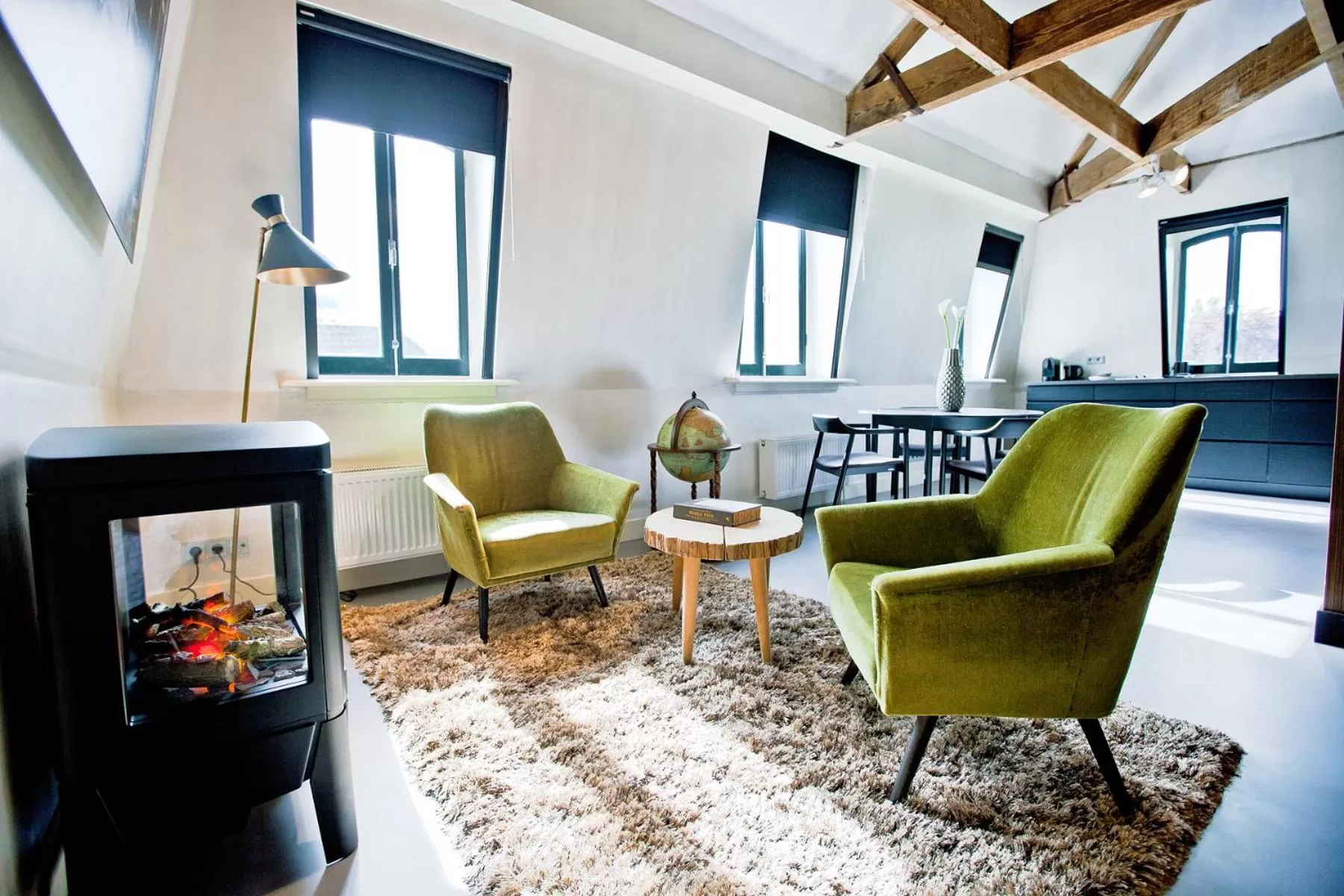 Kitchen or kitchenette in V Lofts