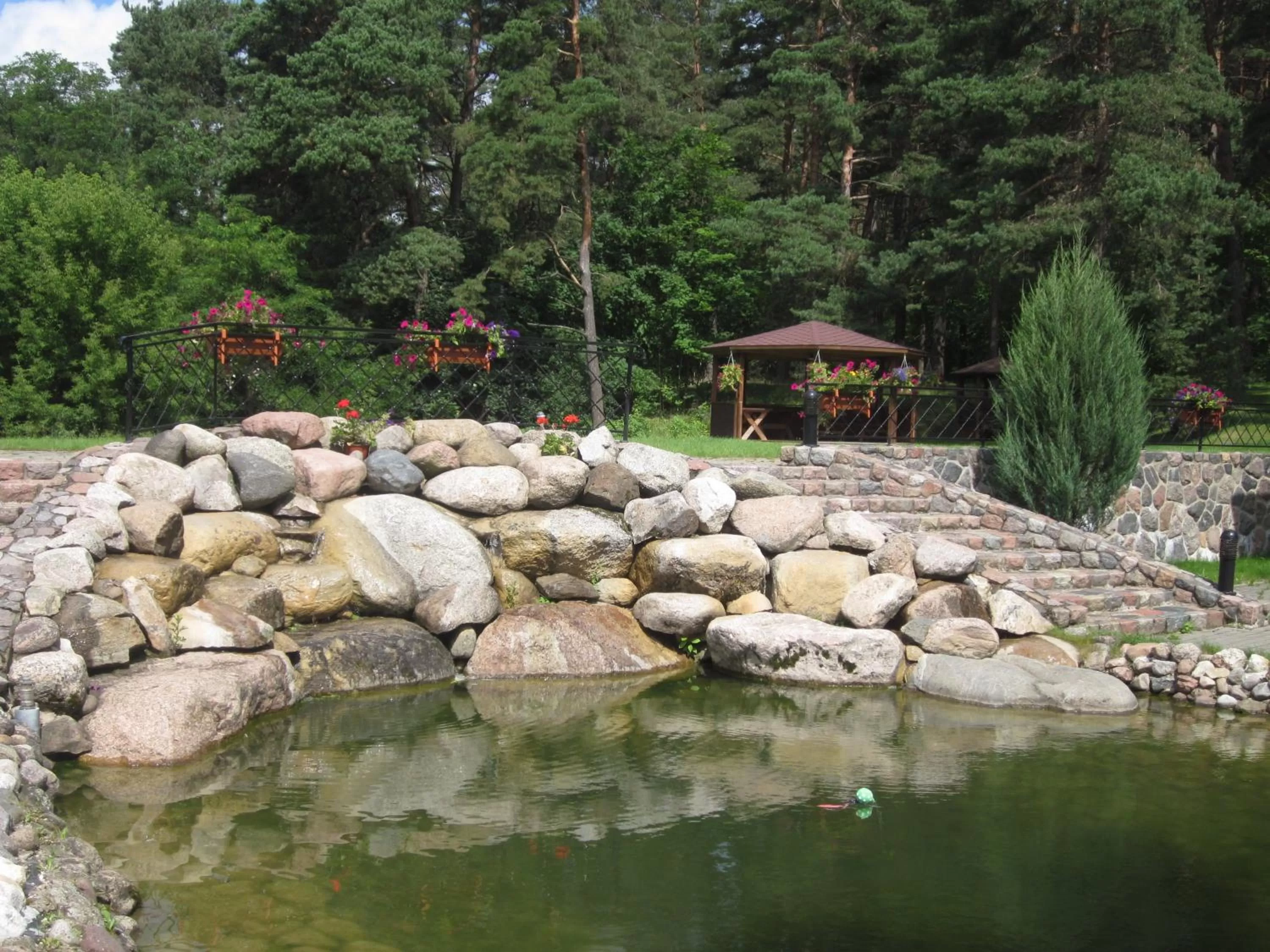 BBQ facilities in Park Villa Hotel