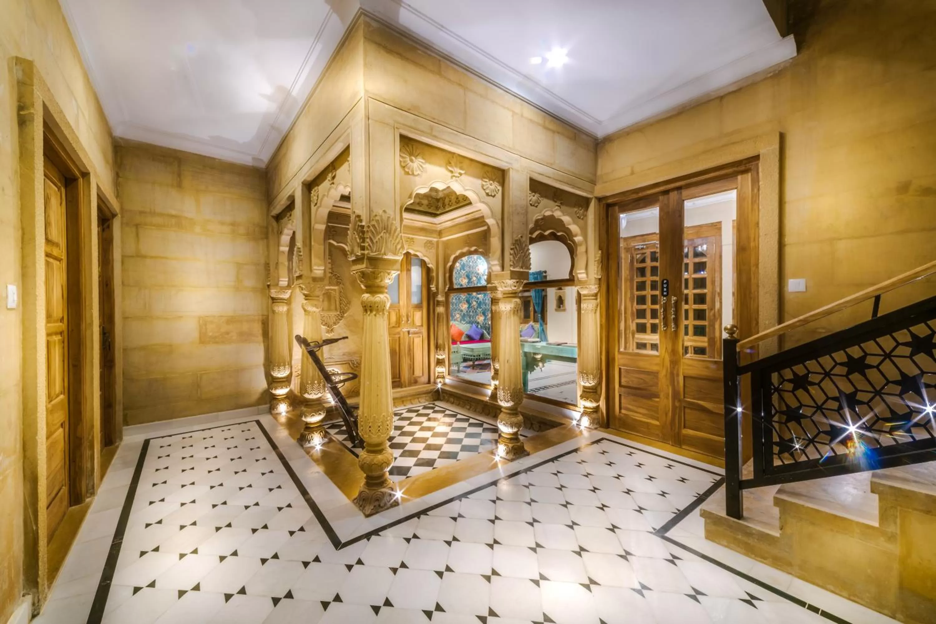 Property building in Hotel Jasmin Haveli