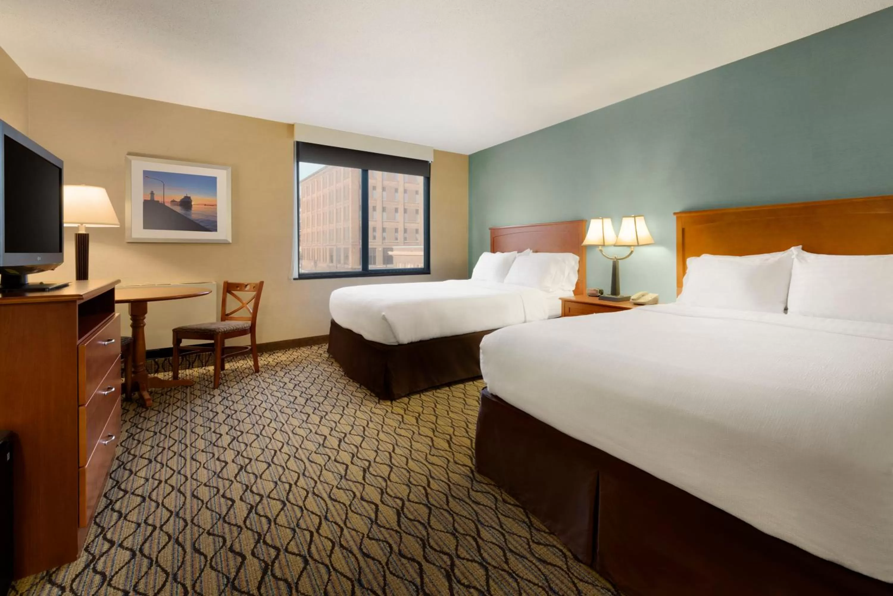 Bedroom, Bed in Holiday Inn & Suites Duluth-Downtown by IHG
