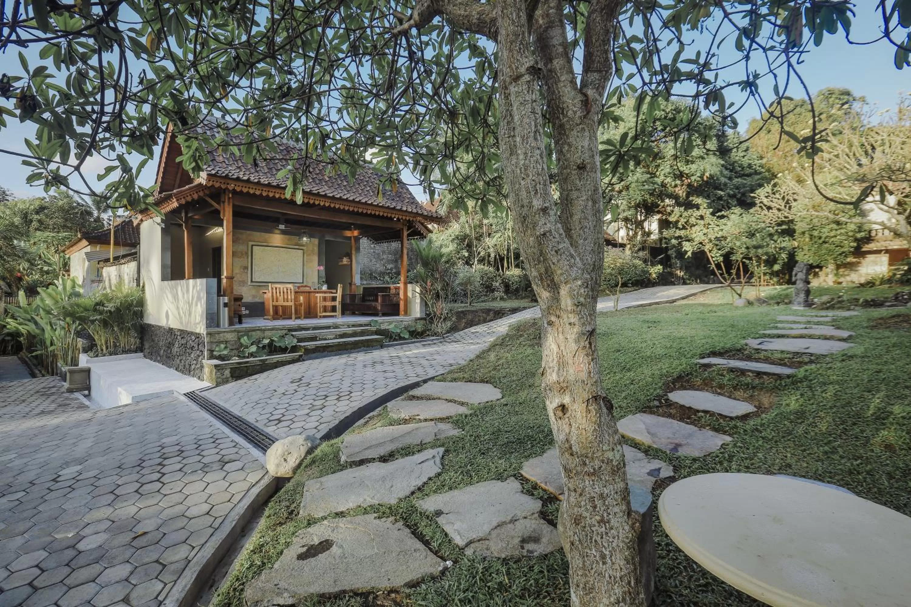 Lobby or reception in Portobello Villa Ubud