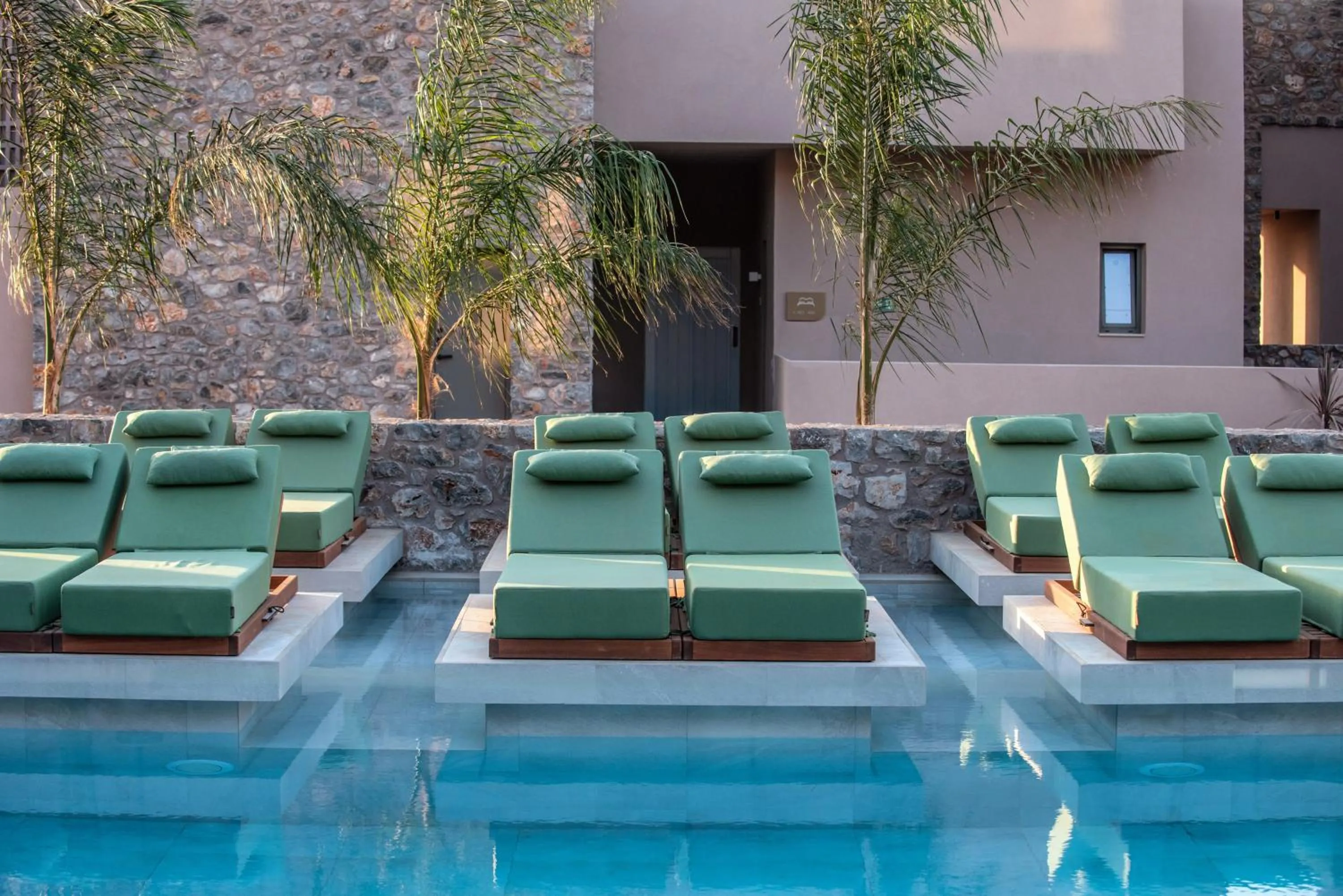 Swimming pool in Paralos Venus Suites Adults Only