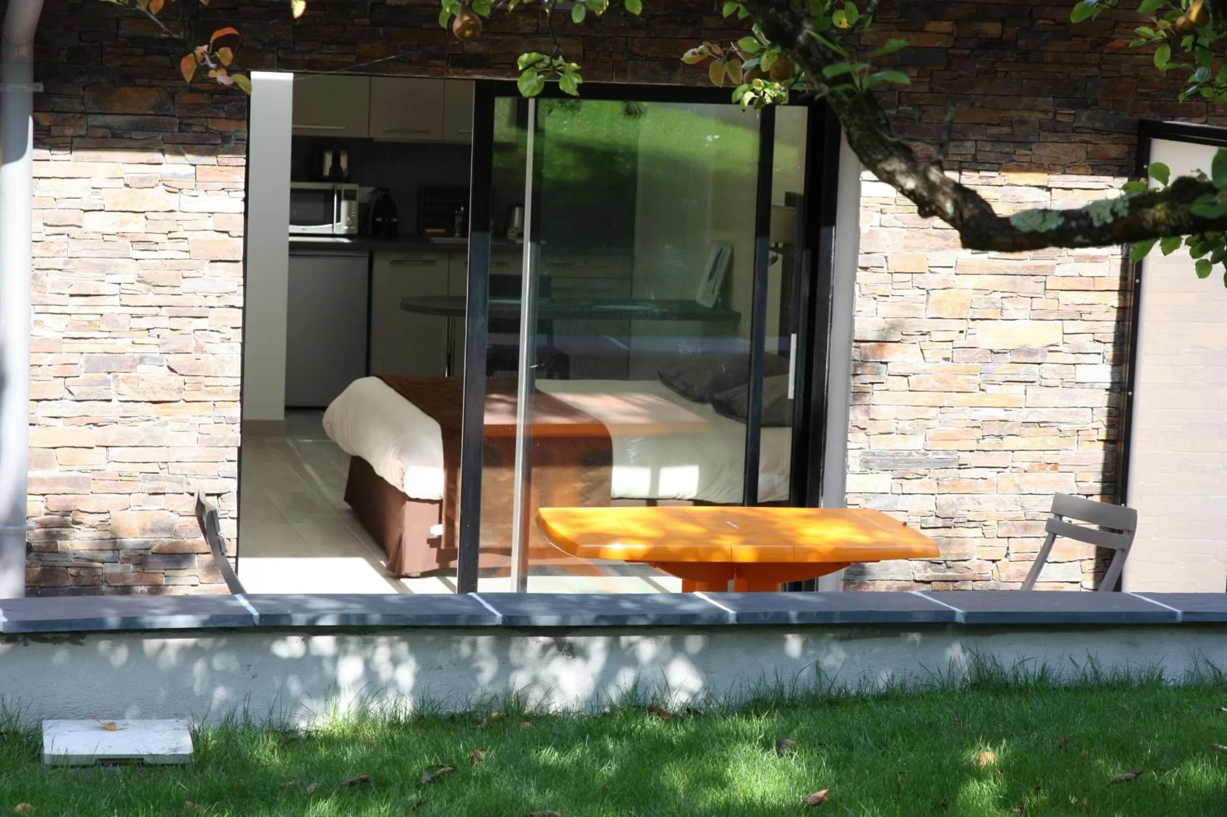 Patio in Résid'Spa Loire & Sèvre