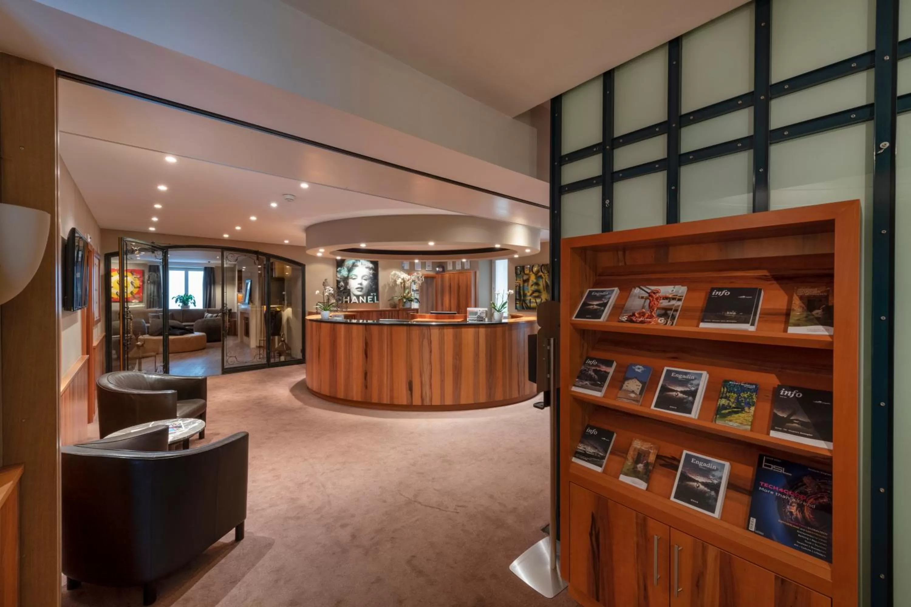 Lobby or reception in Art Boutique Hotel Monopol