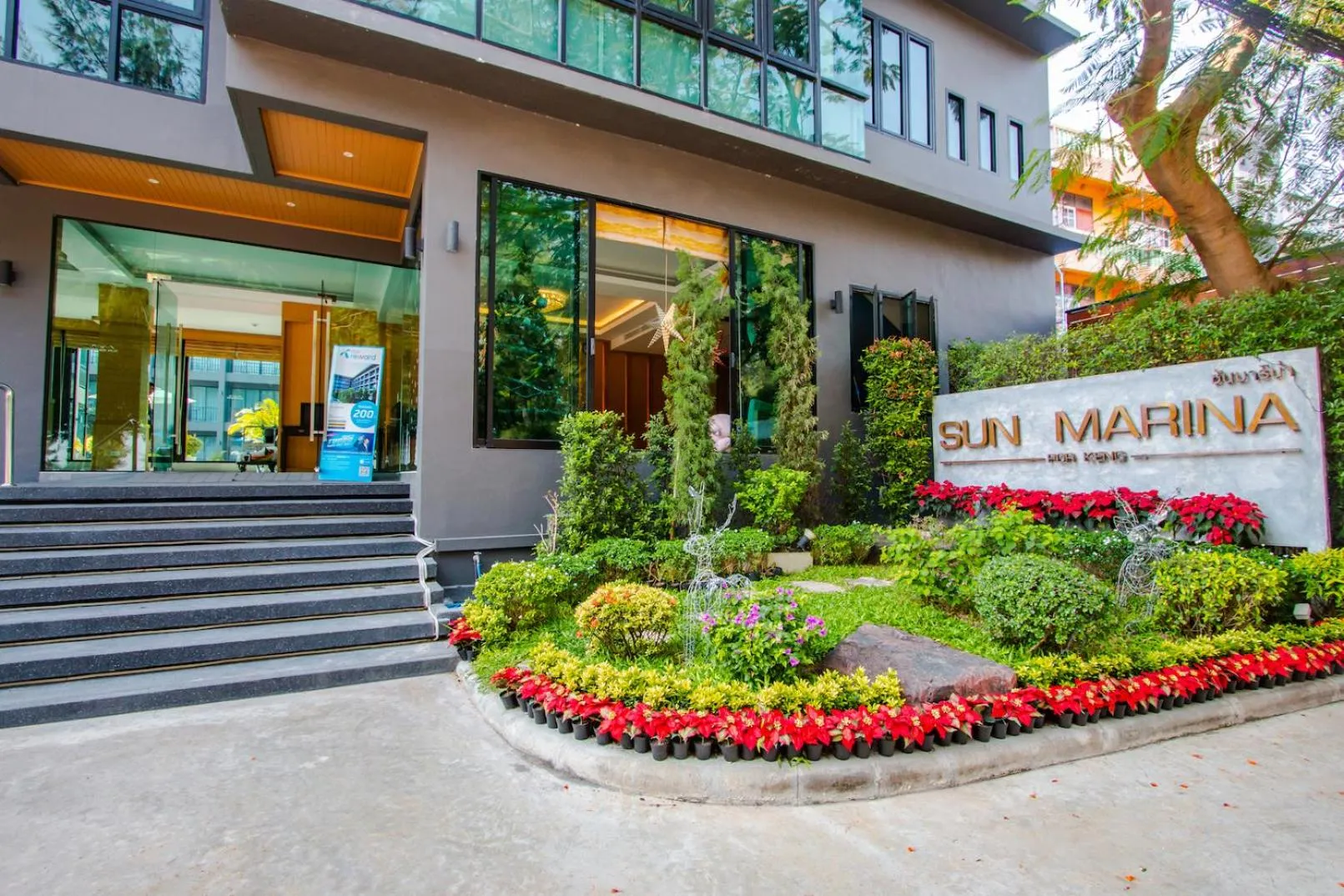 Facade/entrance in Sun Marina Cha-Am