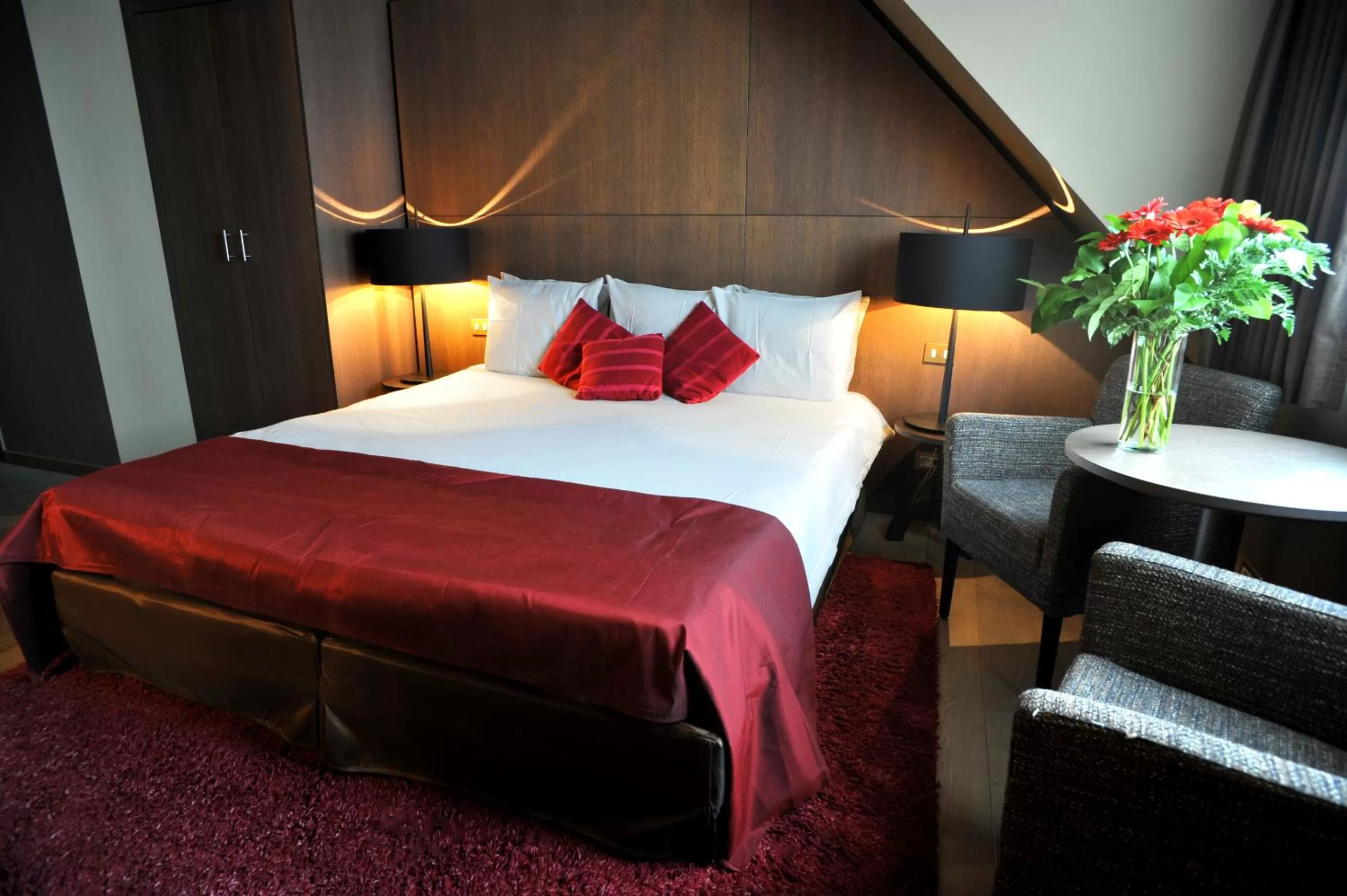 Bed in Flanders Hotel