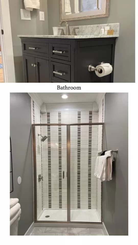 Shower in Brickhouse Loft - a boutique hotel