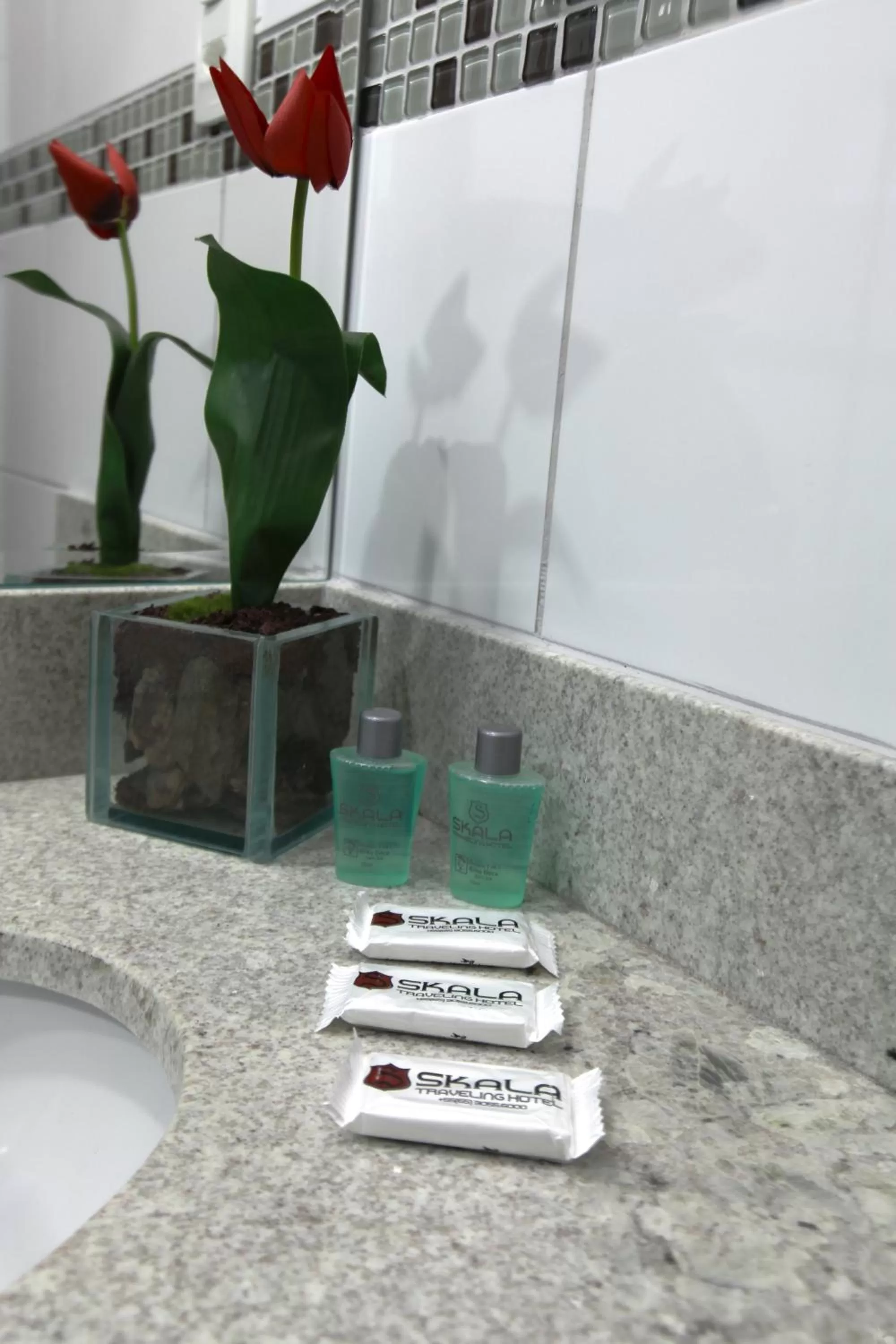 Bathroom in Skala Traveling Hotel