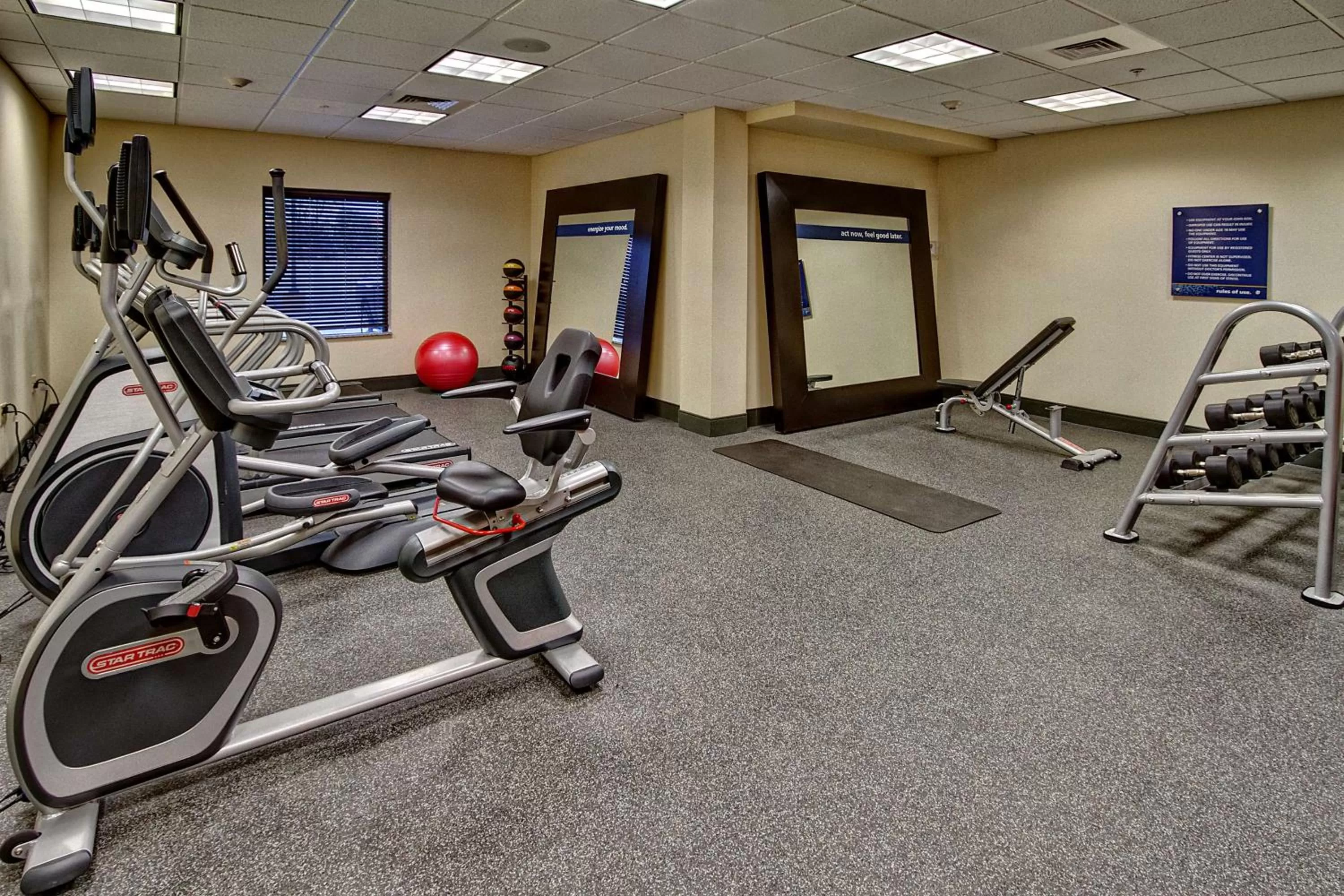 Fitness centre/facilities in Hampton Inn Clarksdale, Ms