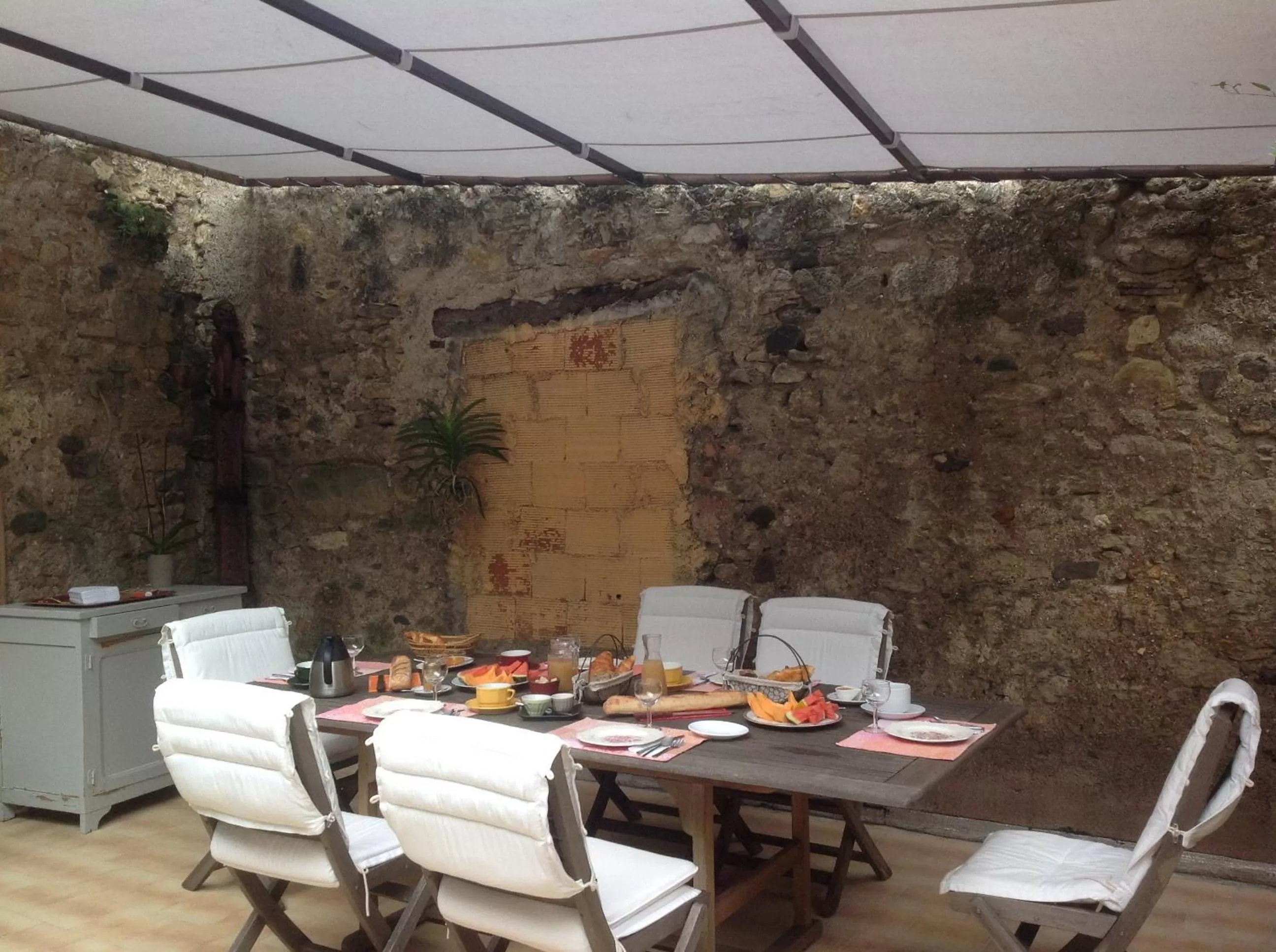 Balcony/Terrace in Chambres d'Hôtes de Fleurus