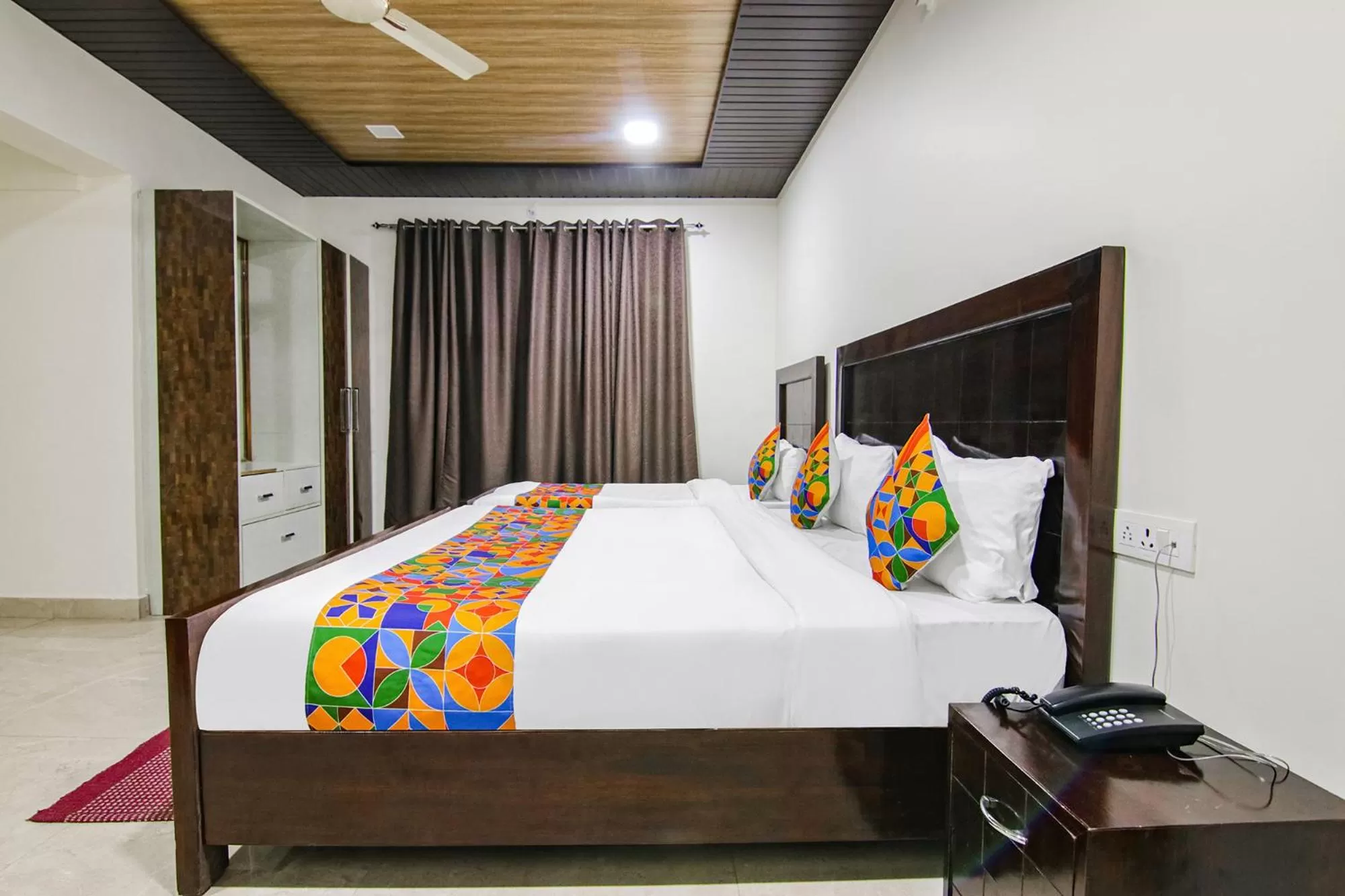 Photo of the whole room, Bed in FabHotel Prime Olive Lake View