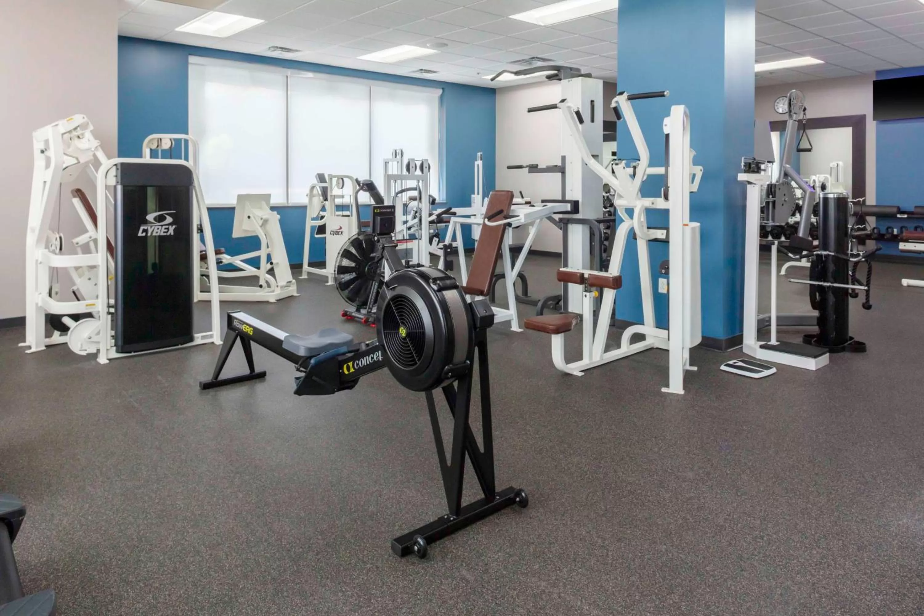 Fitness centre/facilities in Homewood Suites by Hilton St. Louis - Galleria