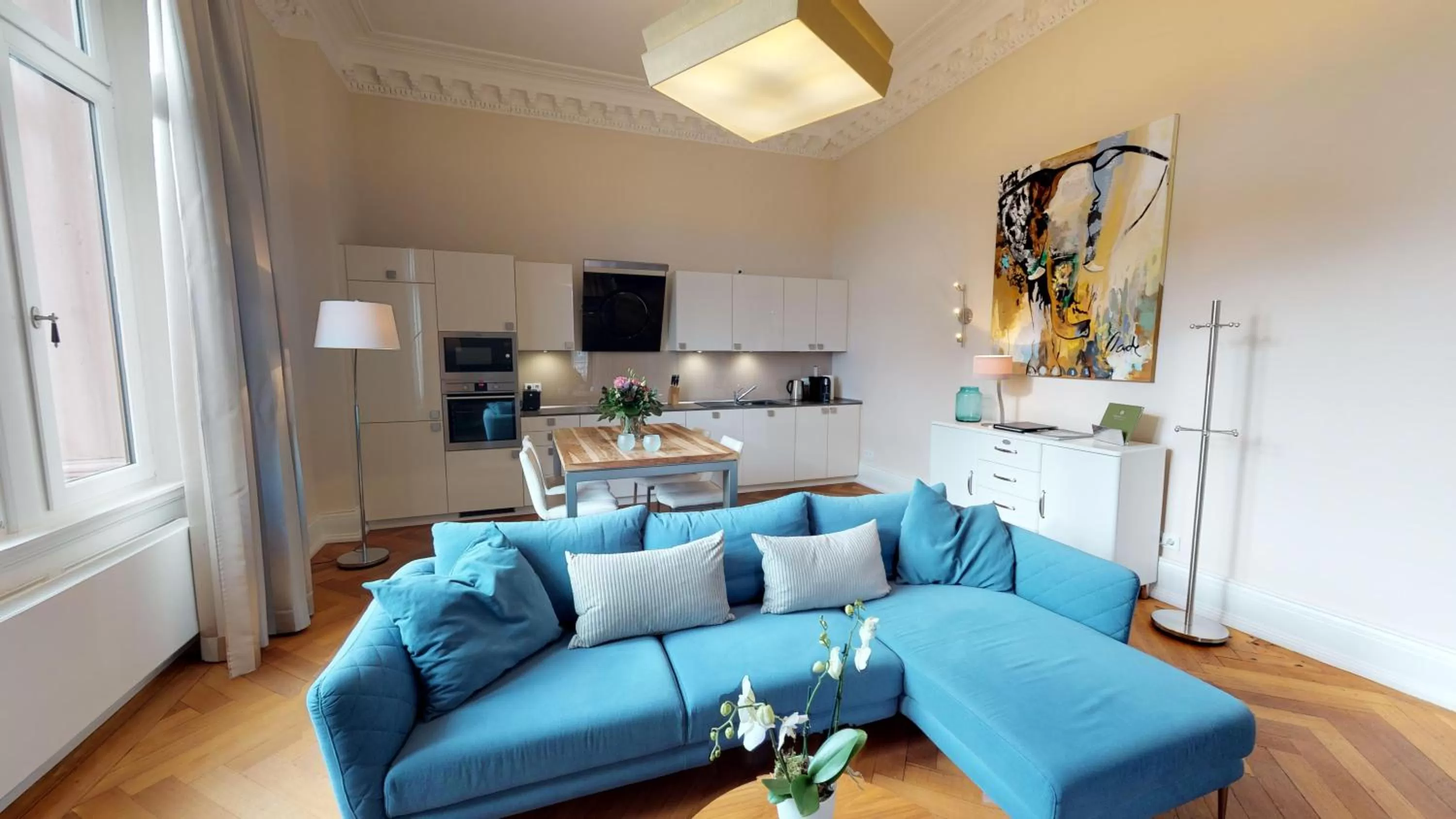 Living room in Hotel Oranien Wiesbaden