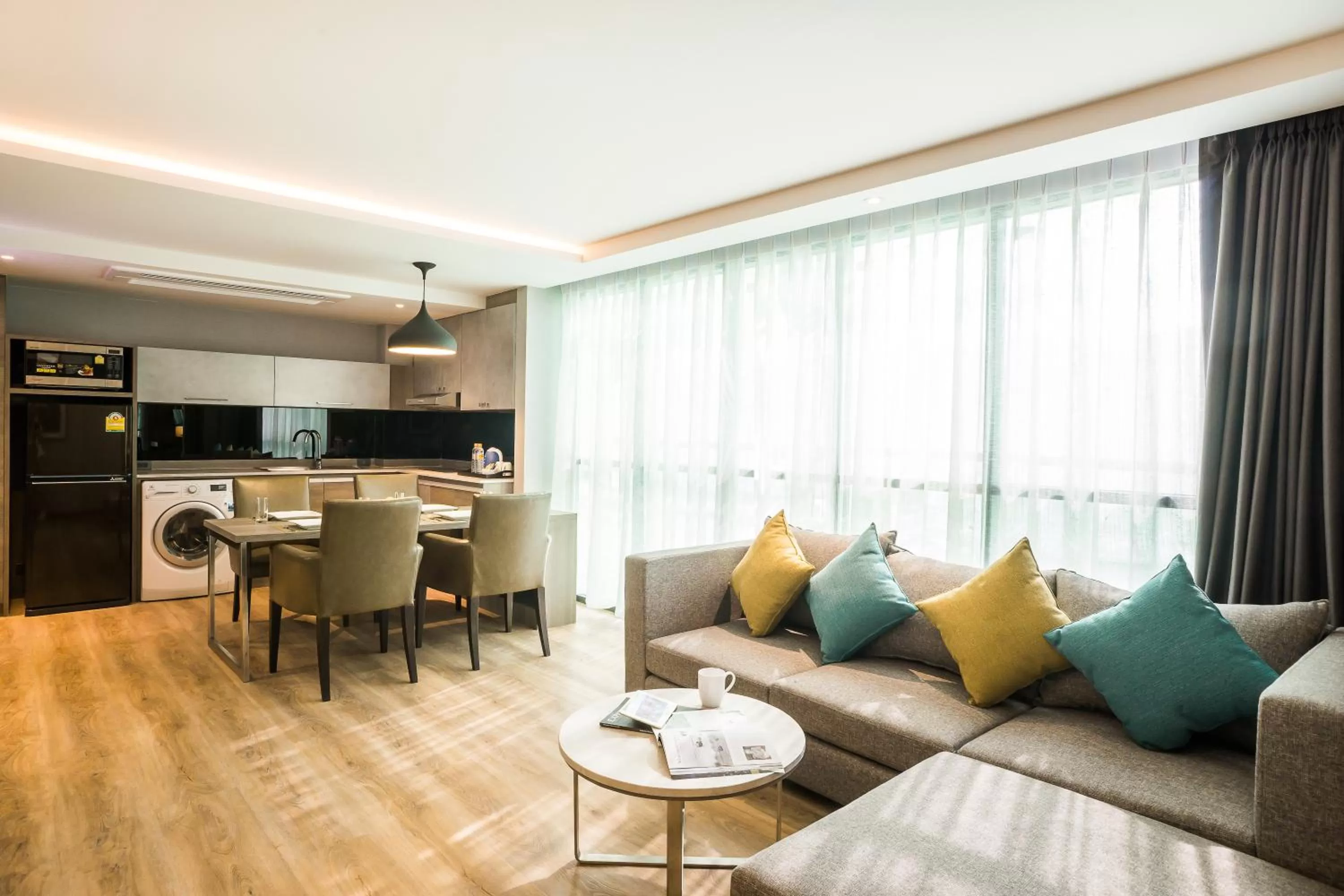 Living room in Citrus Suites Sukhumvit 6 by Compass Hospitality