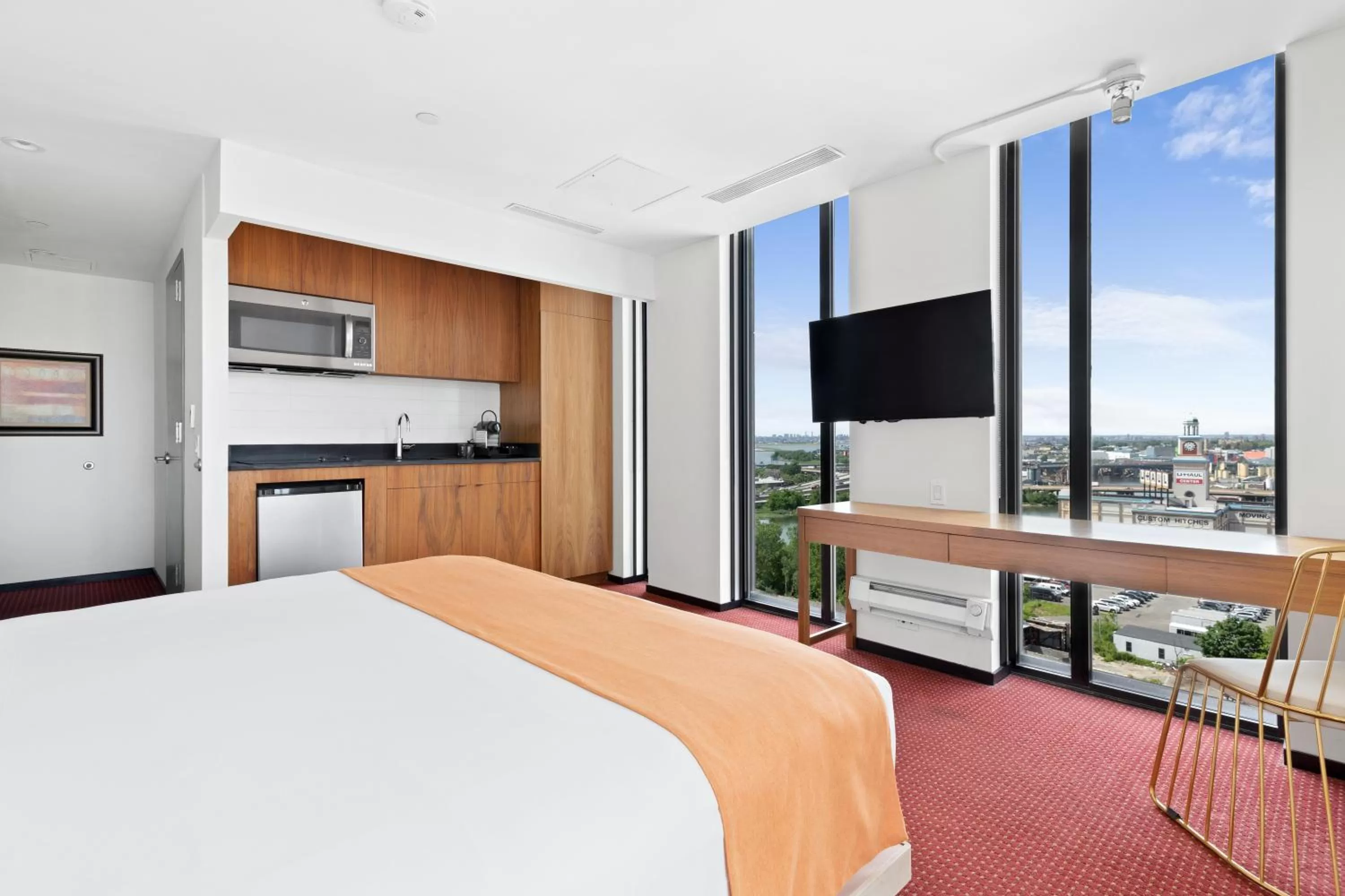 Bed in The Parc Hotel