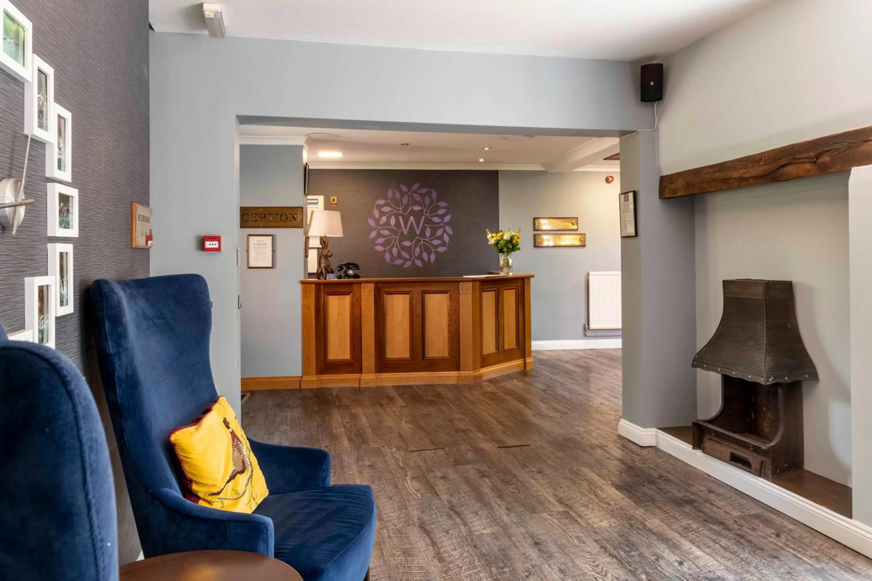 Property building in Wisteria Hotel