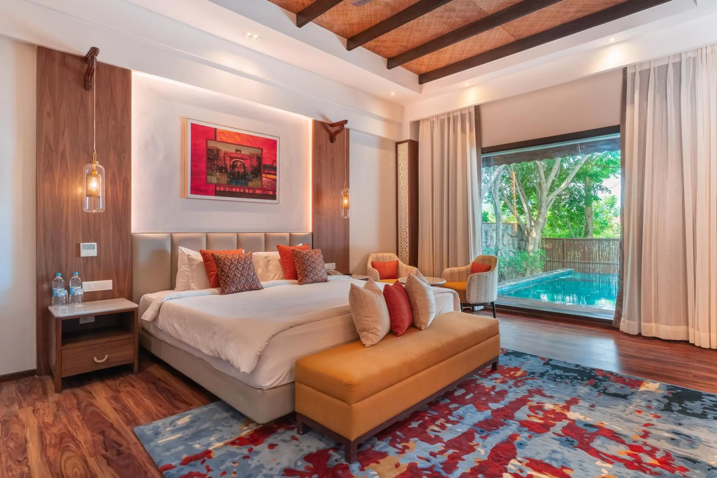 Bedroom, Bed in The Ananta Udaipur