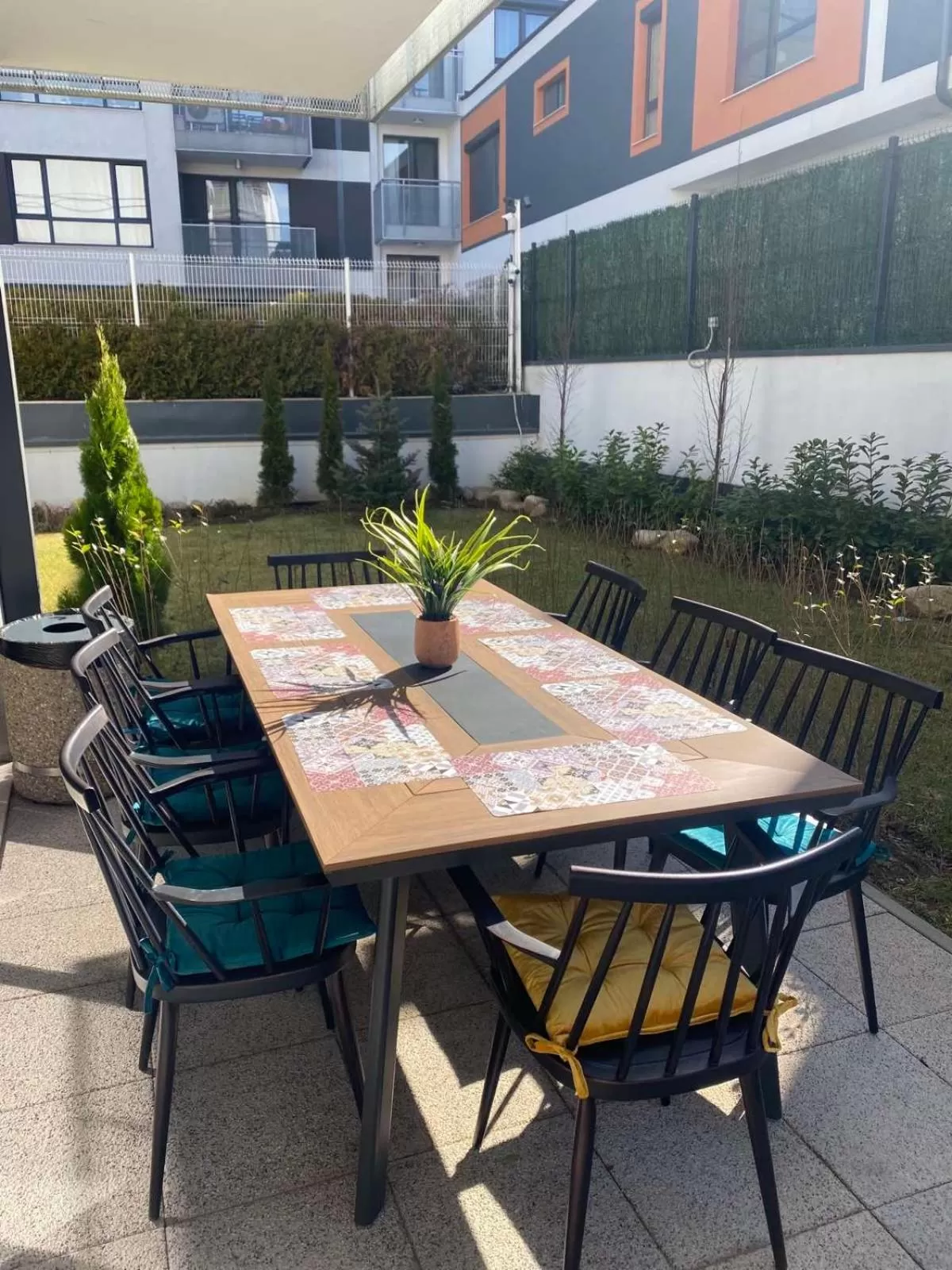 Patio in 7th Sense boutique apartments