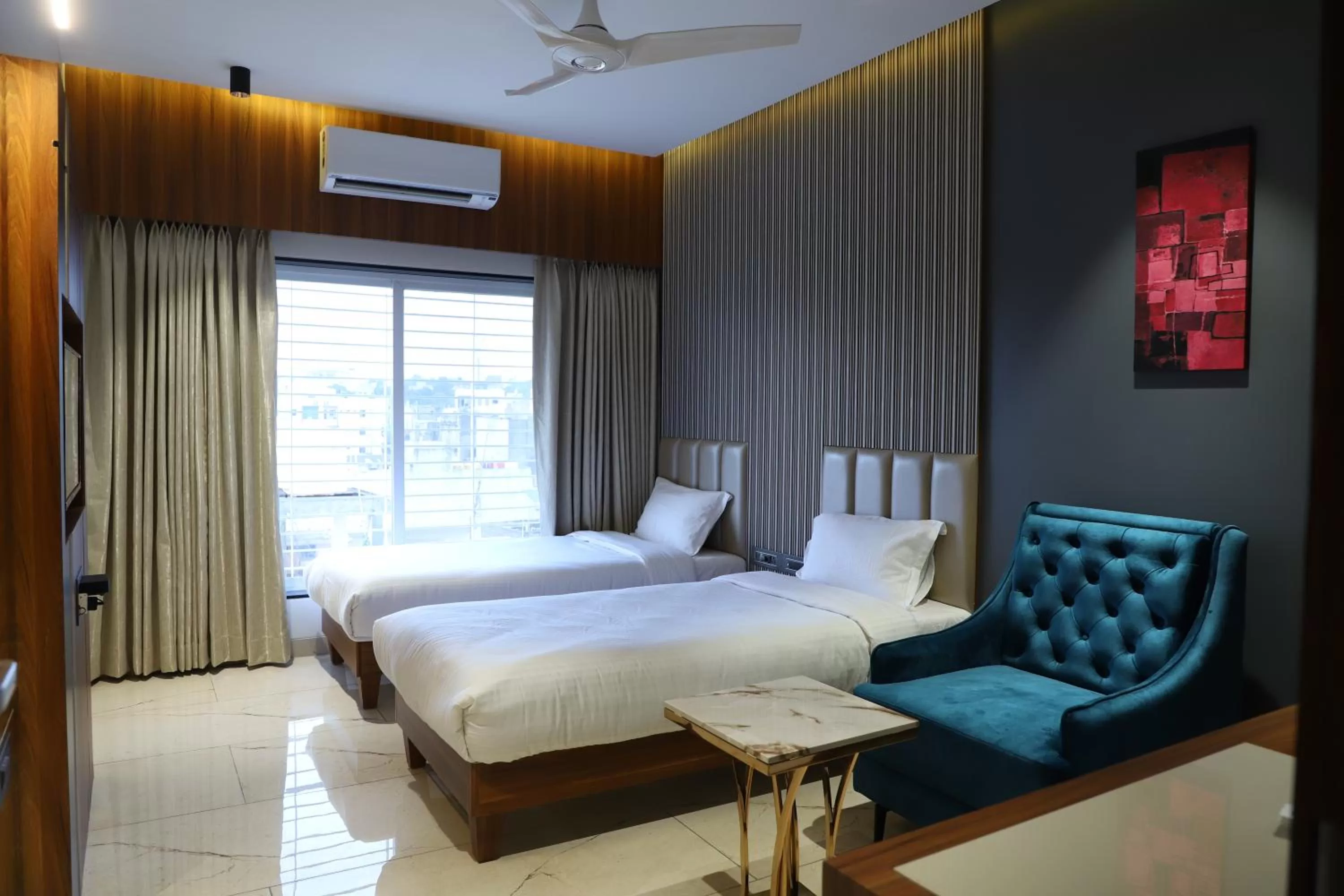 Bed in Hotel Florence