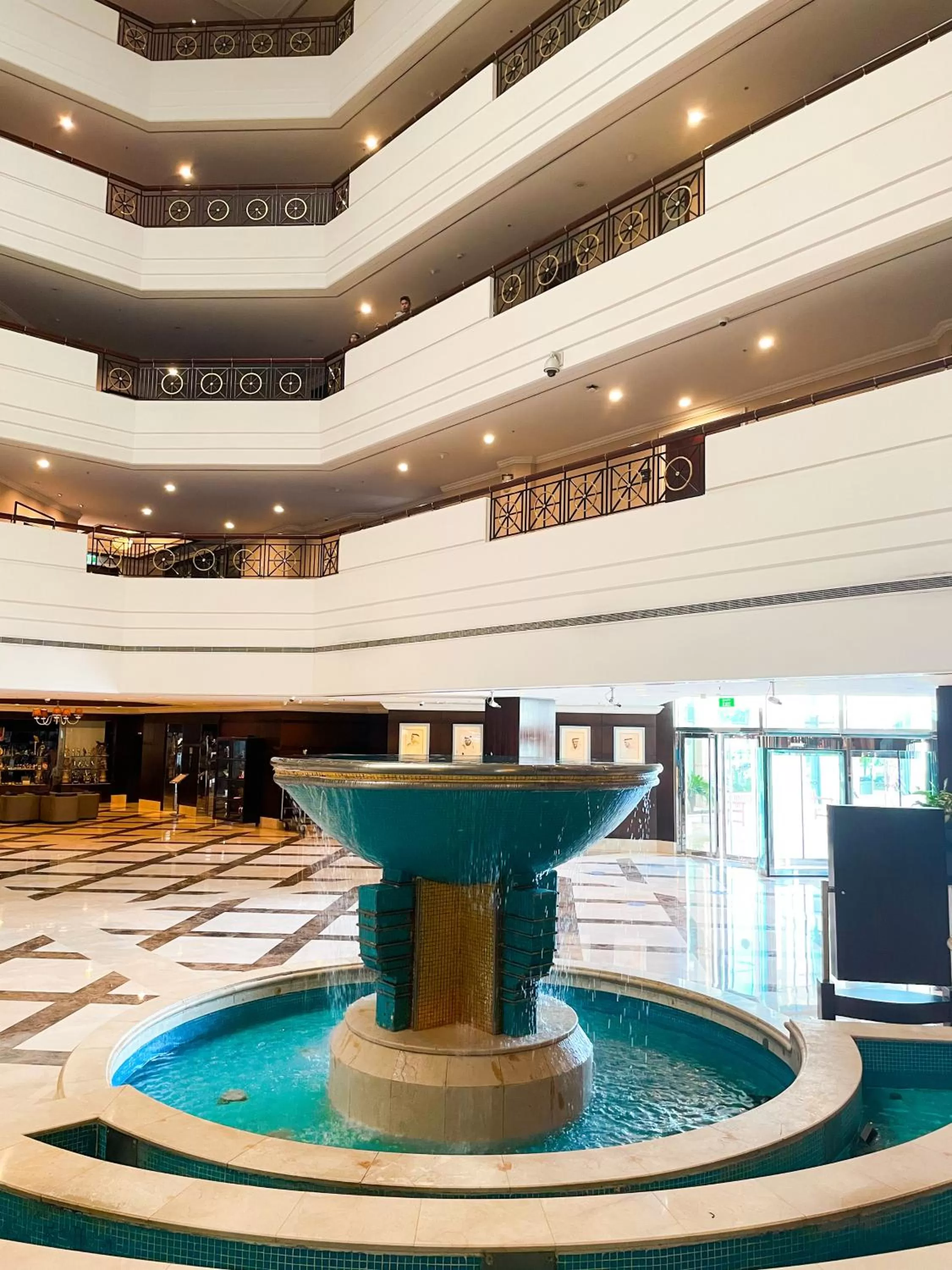 Lobby or reception in Mövenpick Grand Al Bustan