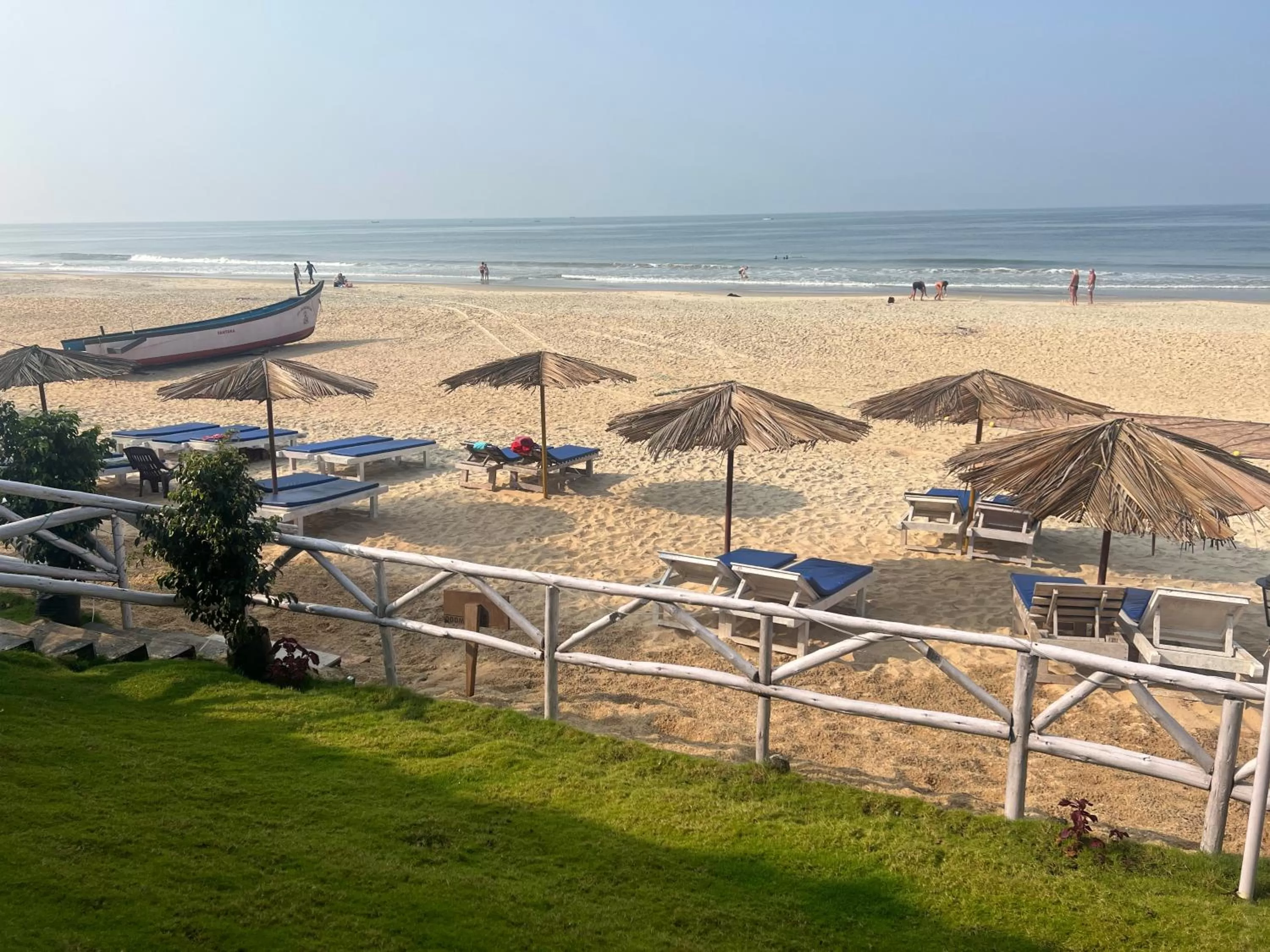 Day in Happy Shack Beach And Wooden Huts