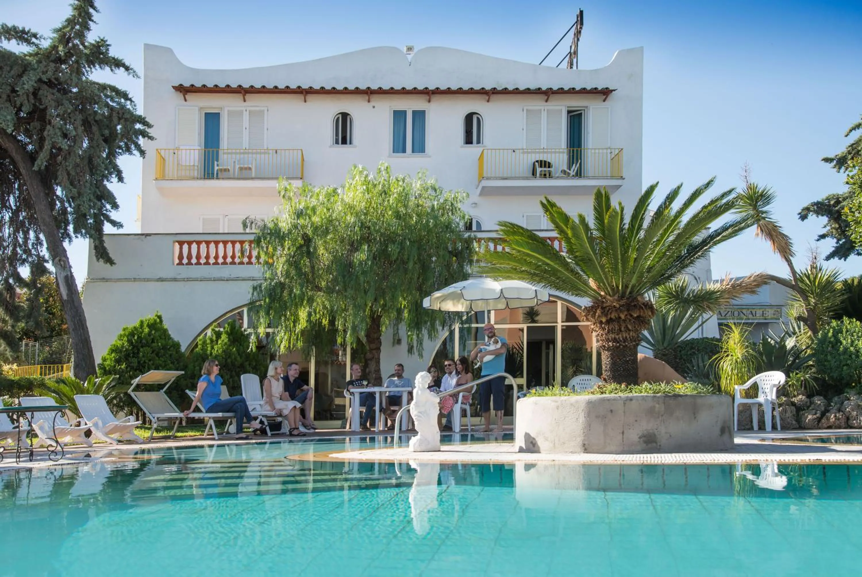 Swimming pool in Hotel Internazionale