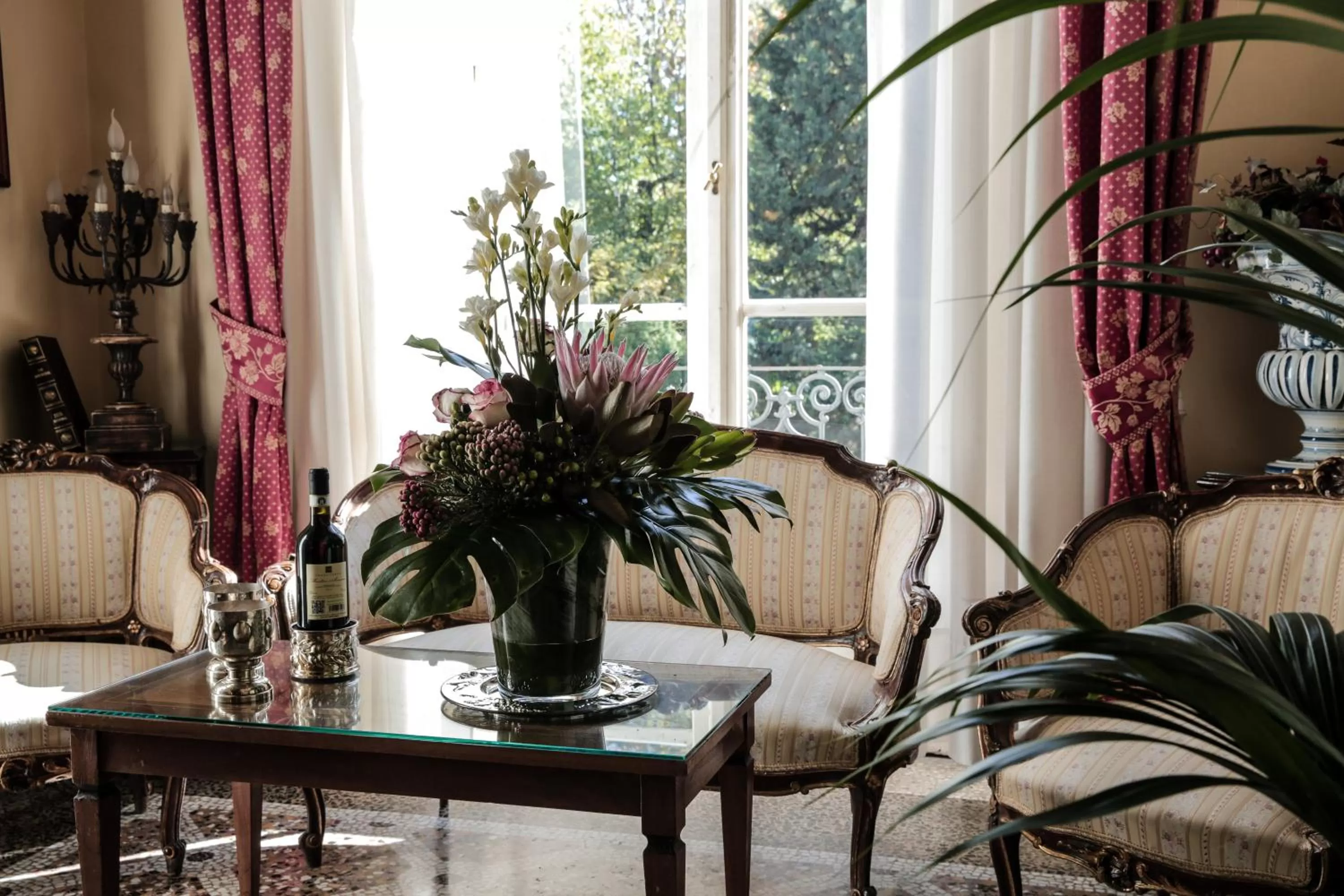 Decorative detail in Hotel Villa Liana