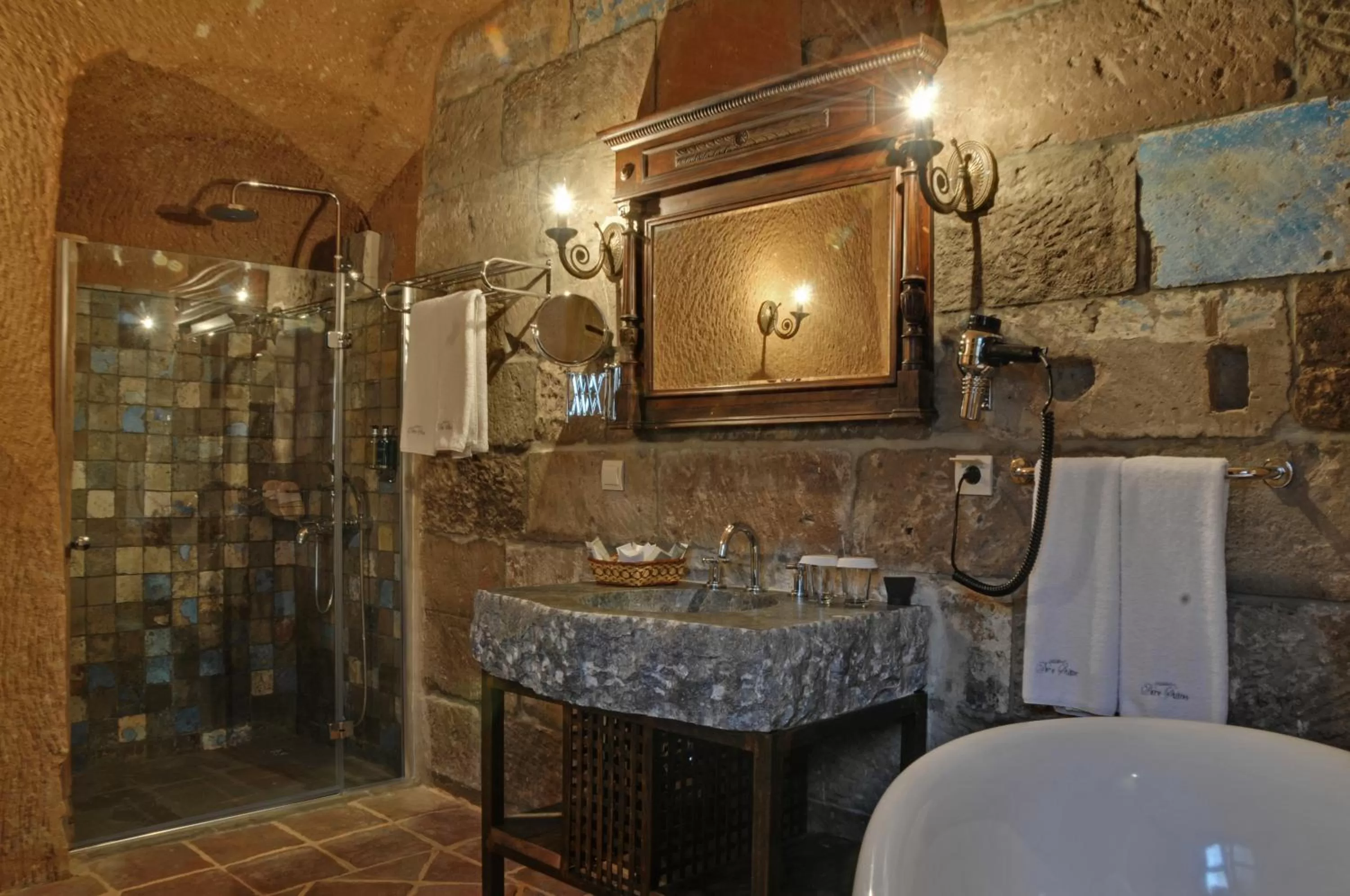 Bathroom in Dere Suites Cappadocia