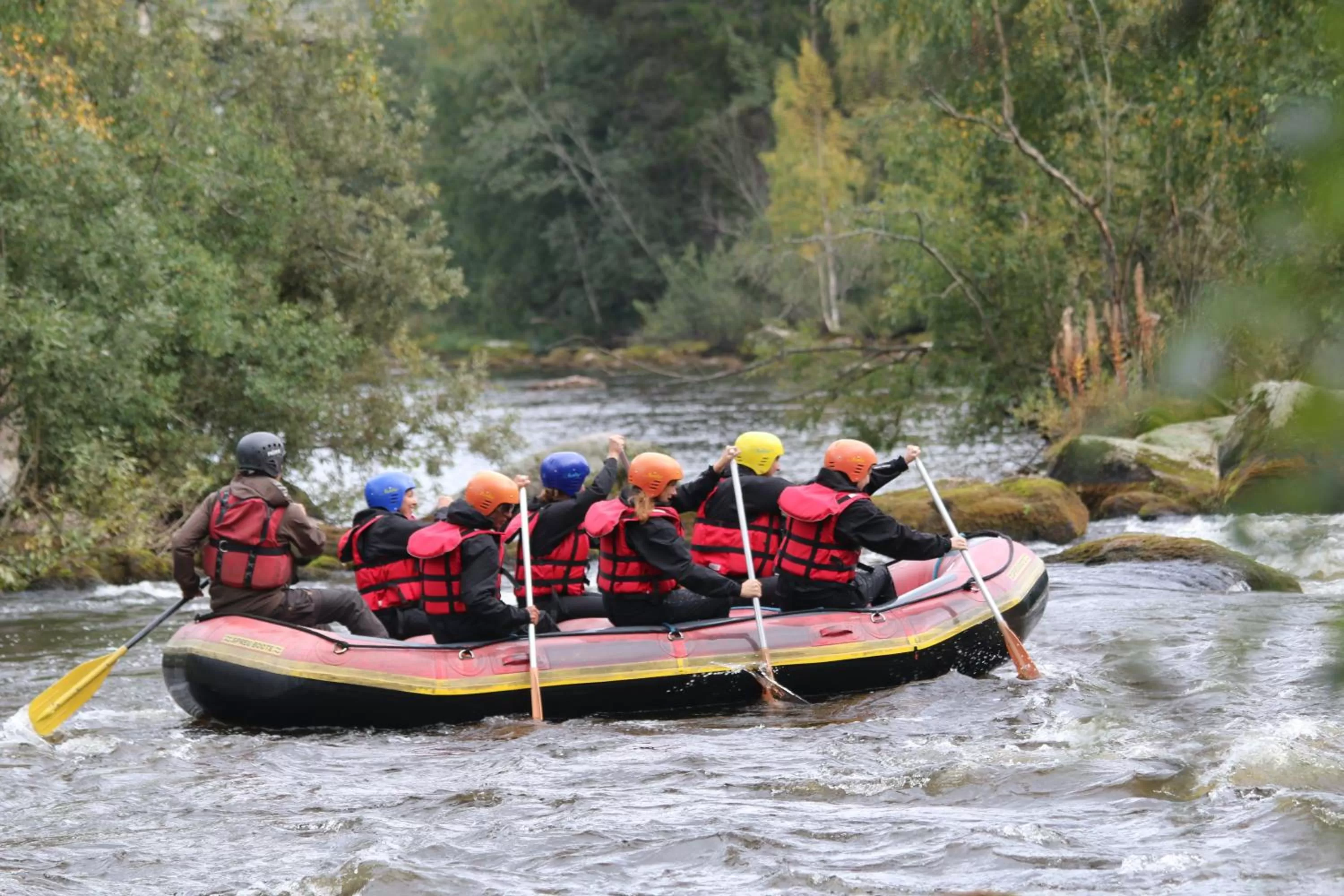 Canoeing in Varjola Holiday Center