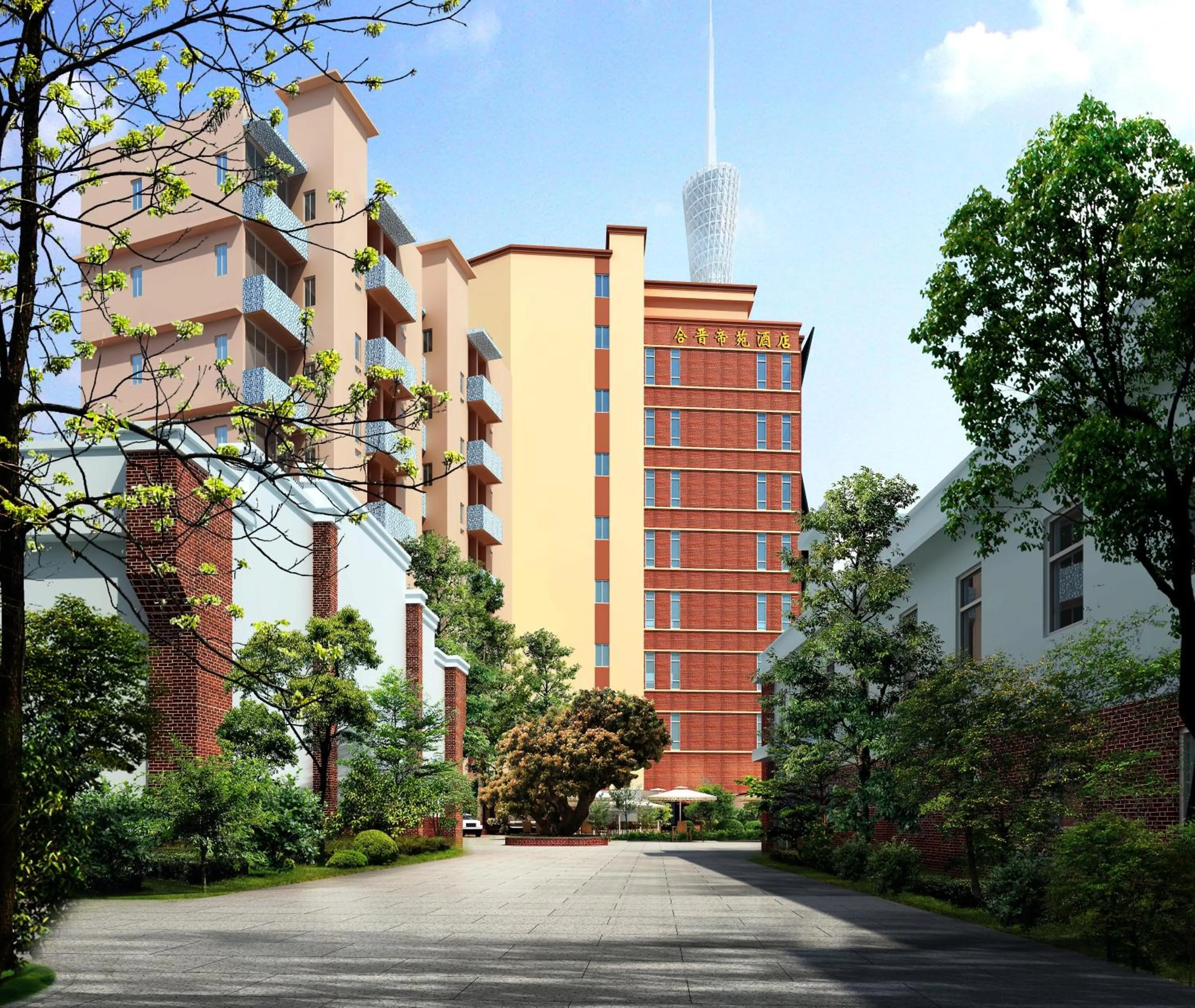 Garden, Property Building in Guangzhou The Royal Garden Hotel