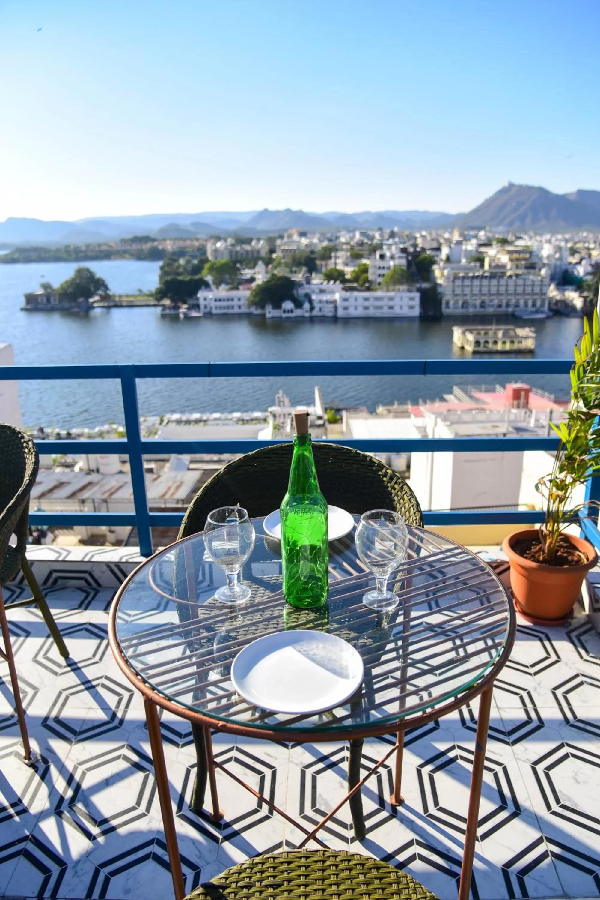 Lake view in Hotel Casa by the lake