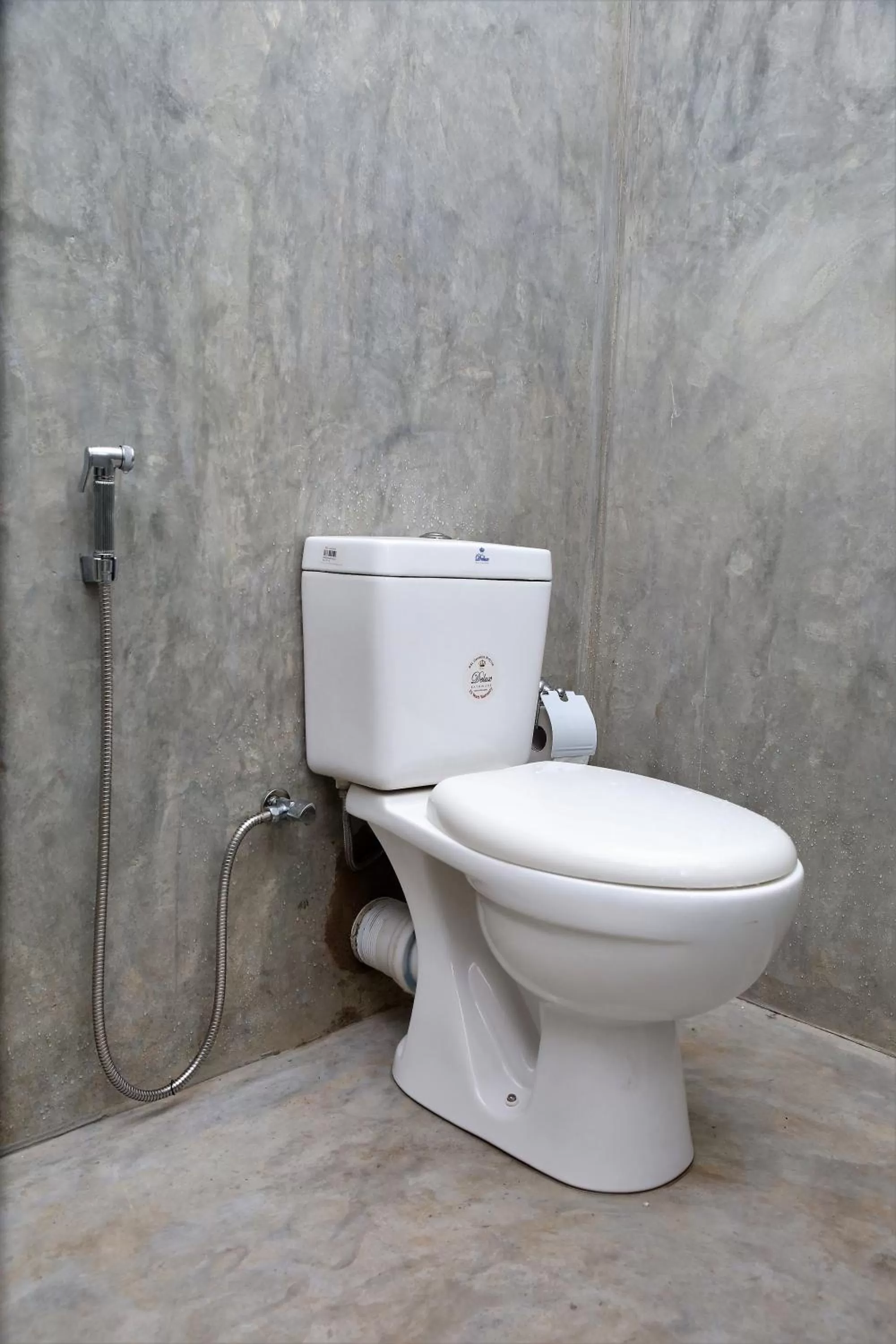 Bathroom in Sky Mountain Café with seaview