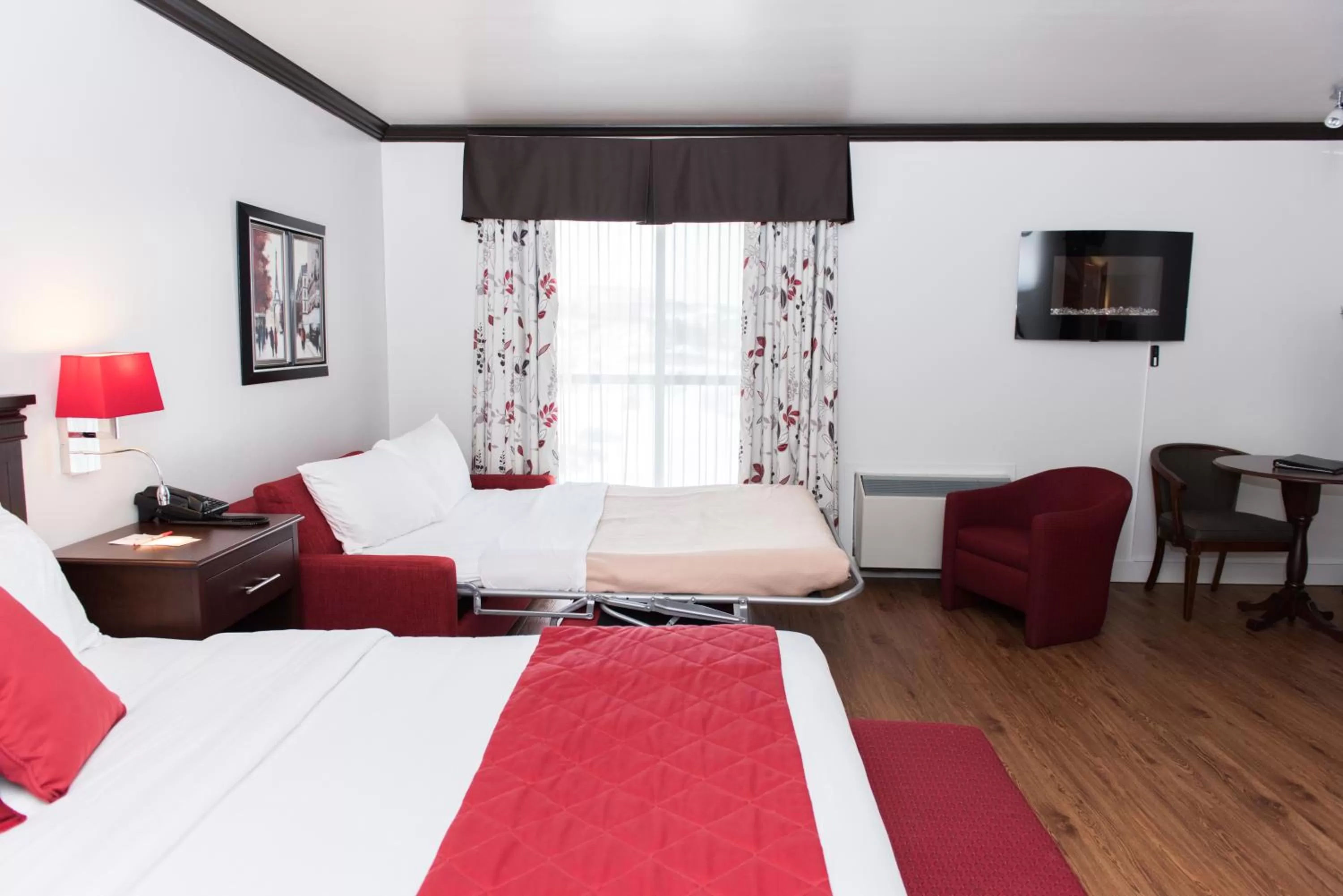 Bed in Hôtel Le Floral