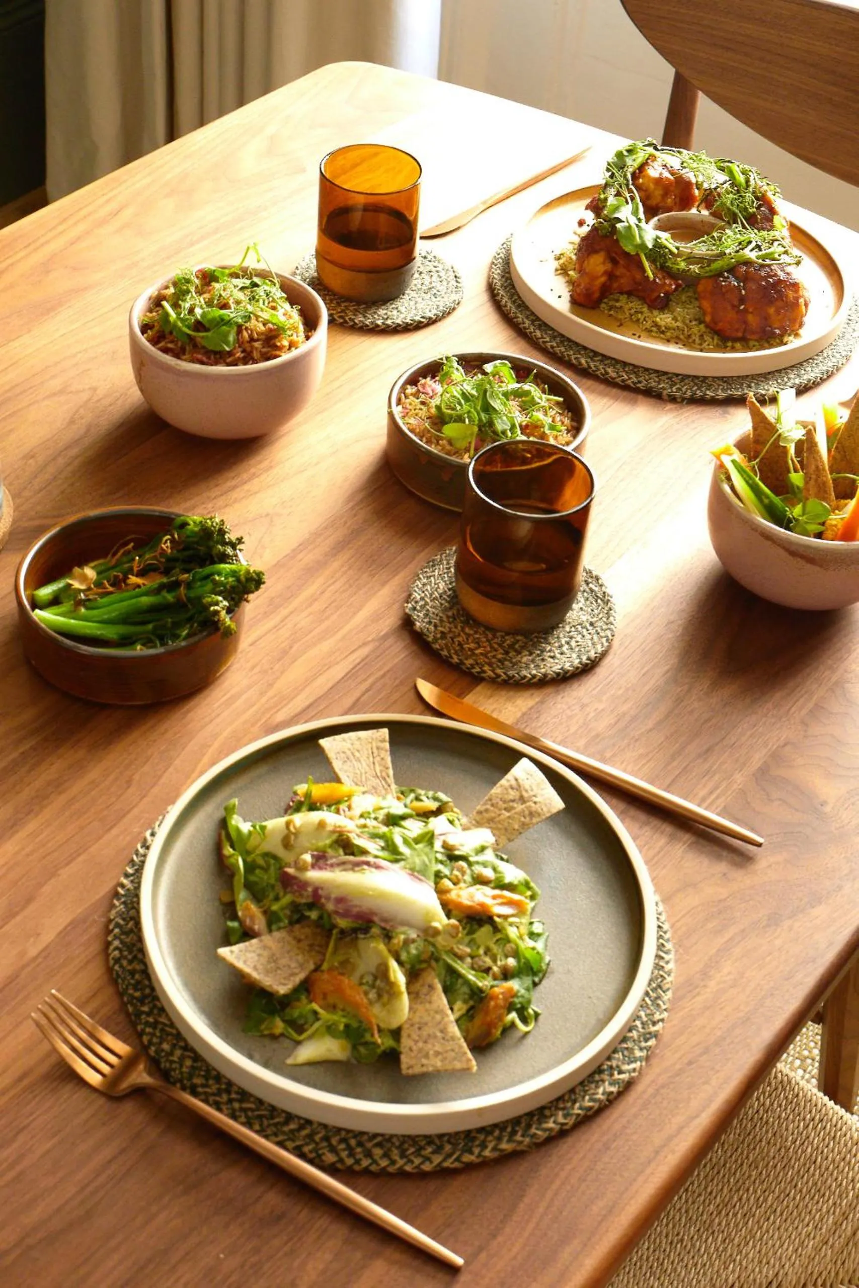 Food in Inhabit Queen's Gardens, a Member of Design Hotels