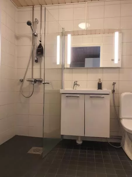 Bathroom in Hotelli Viikinhovi