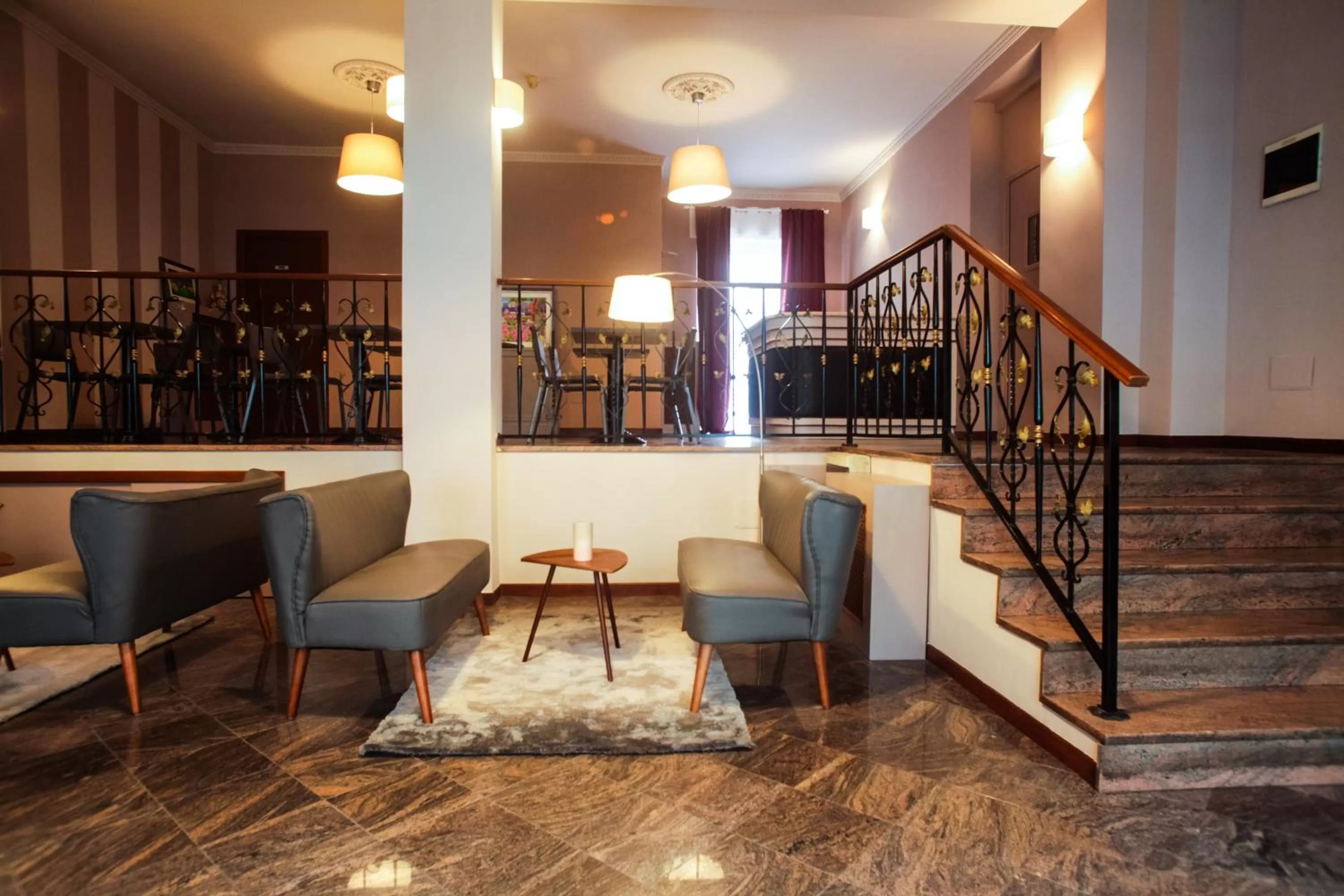 Lobby or reception in Hotel di Porta Romana