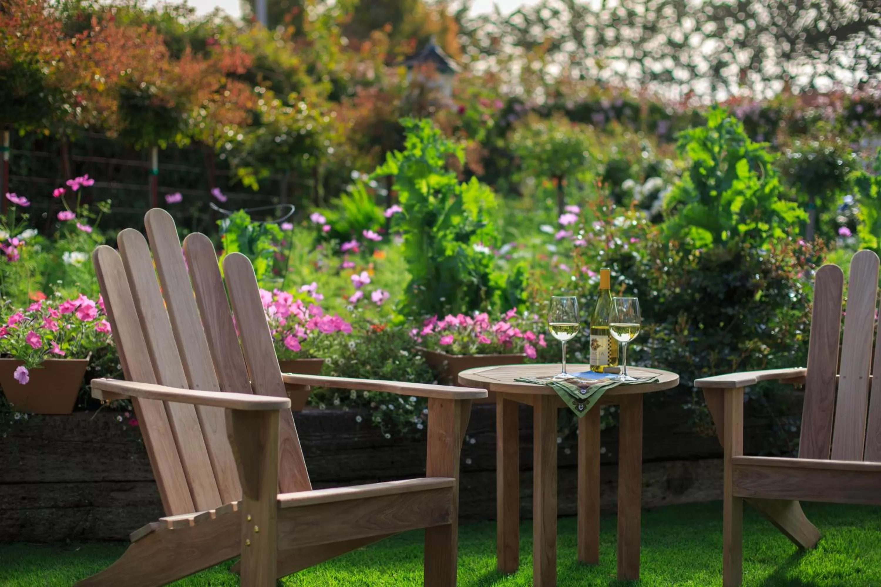 Garden in Mill Rose Inn