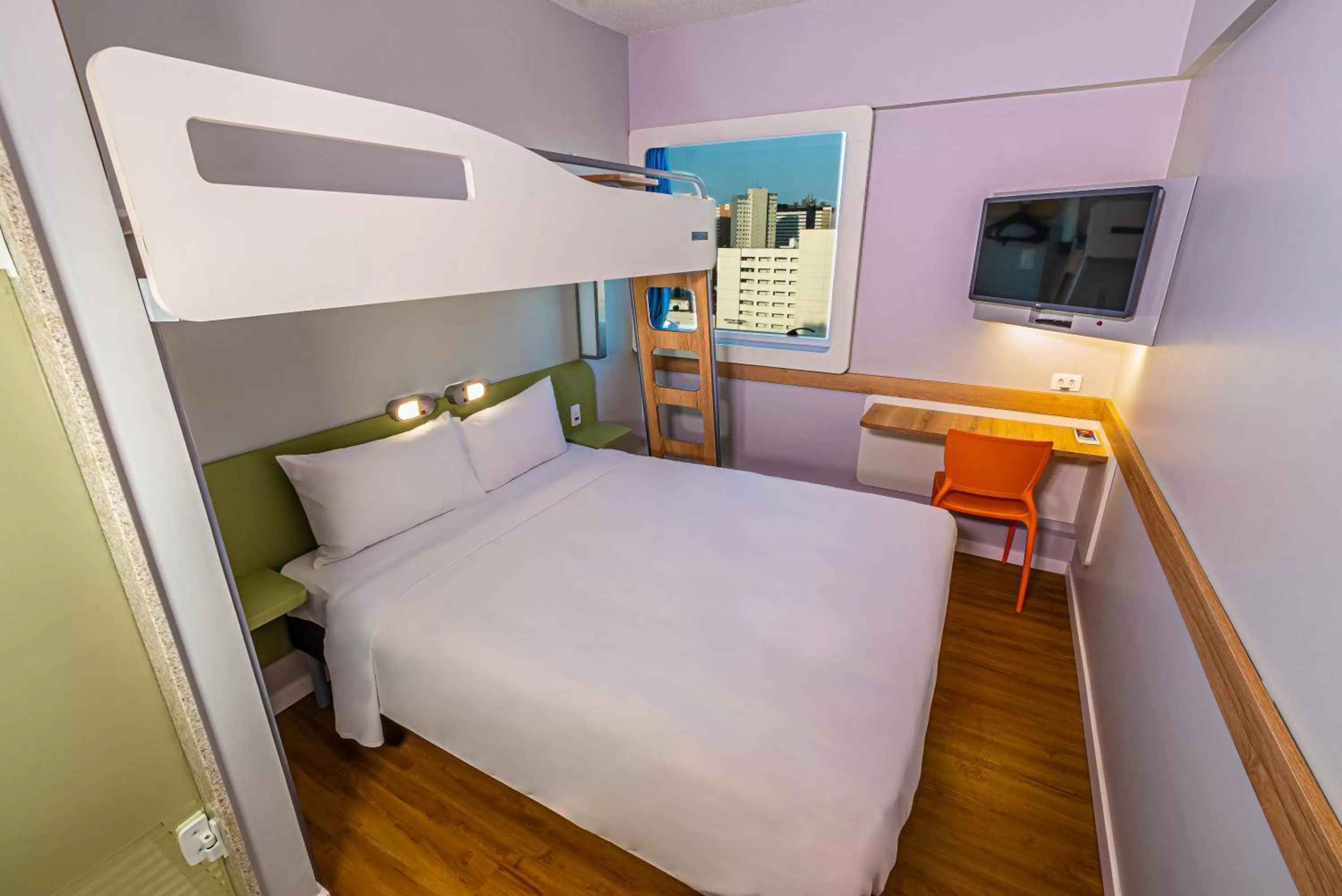 TV and multimedia, Bed in Ibis Budget Fortaleza Praia de Iracema