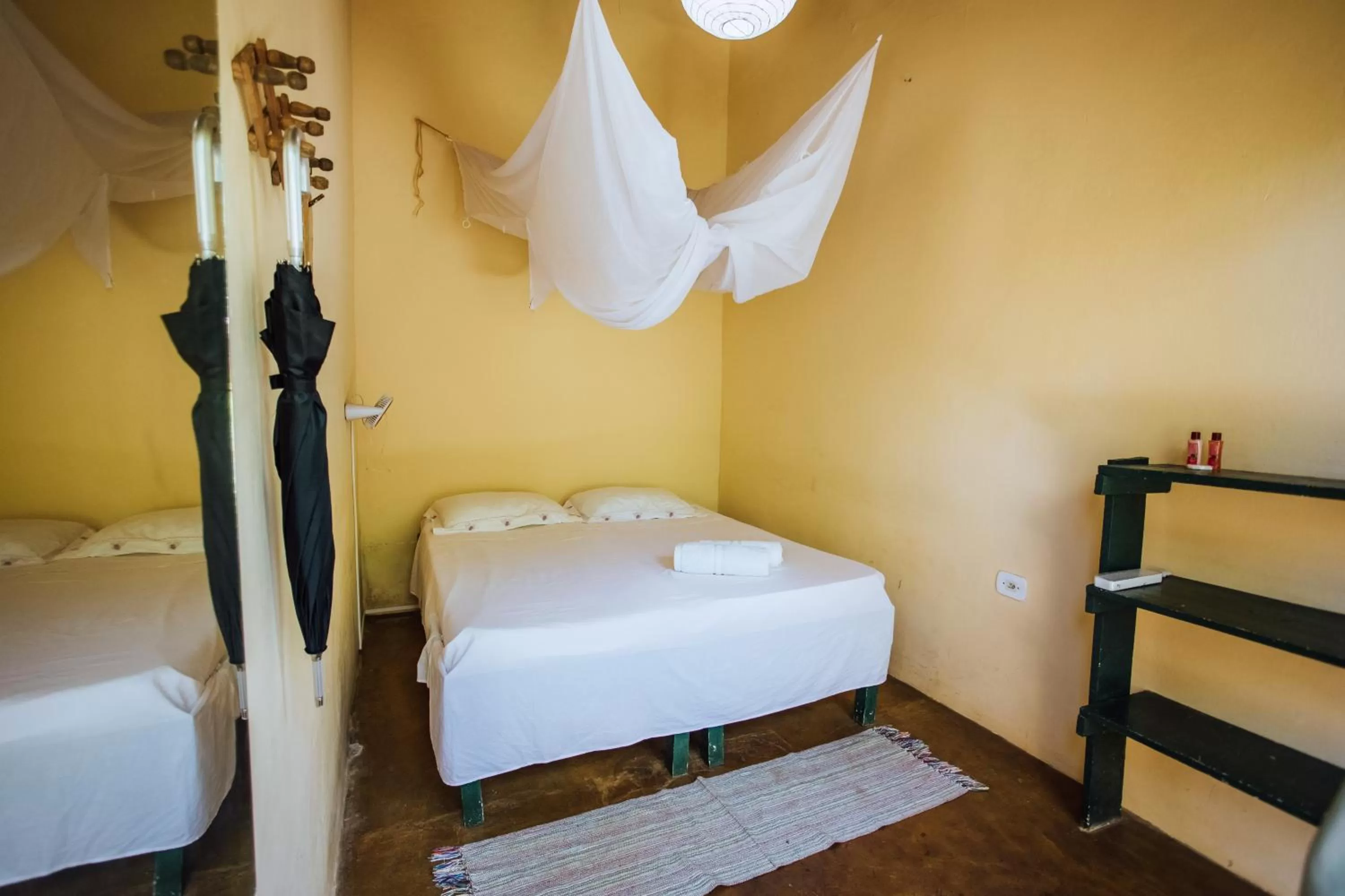 Bed in Pousada da Rosa