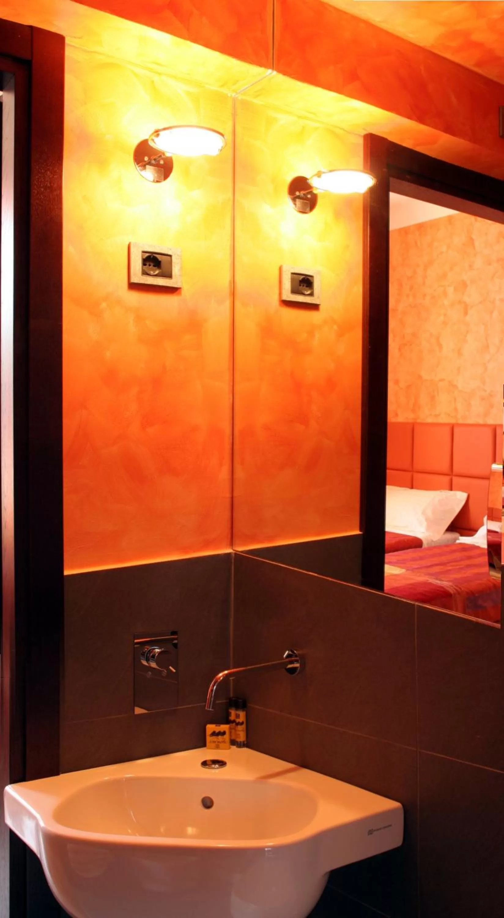 Toilet, Bed in I Tre Merli Locanda