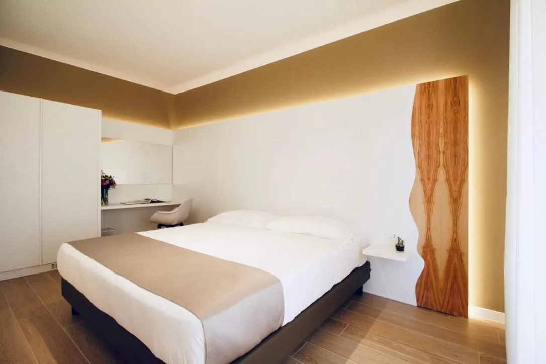 Bed in Hotel Olivò