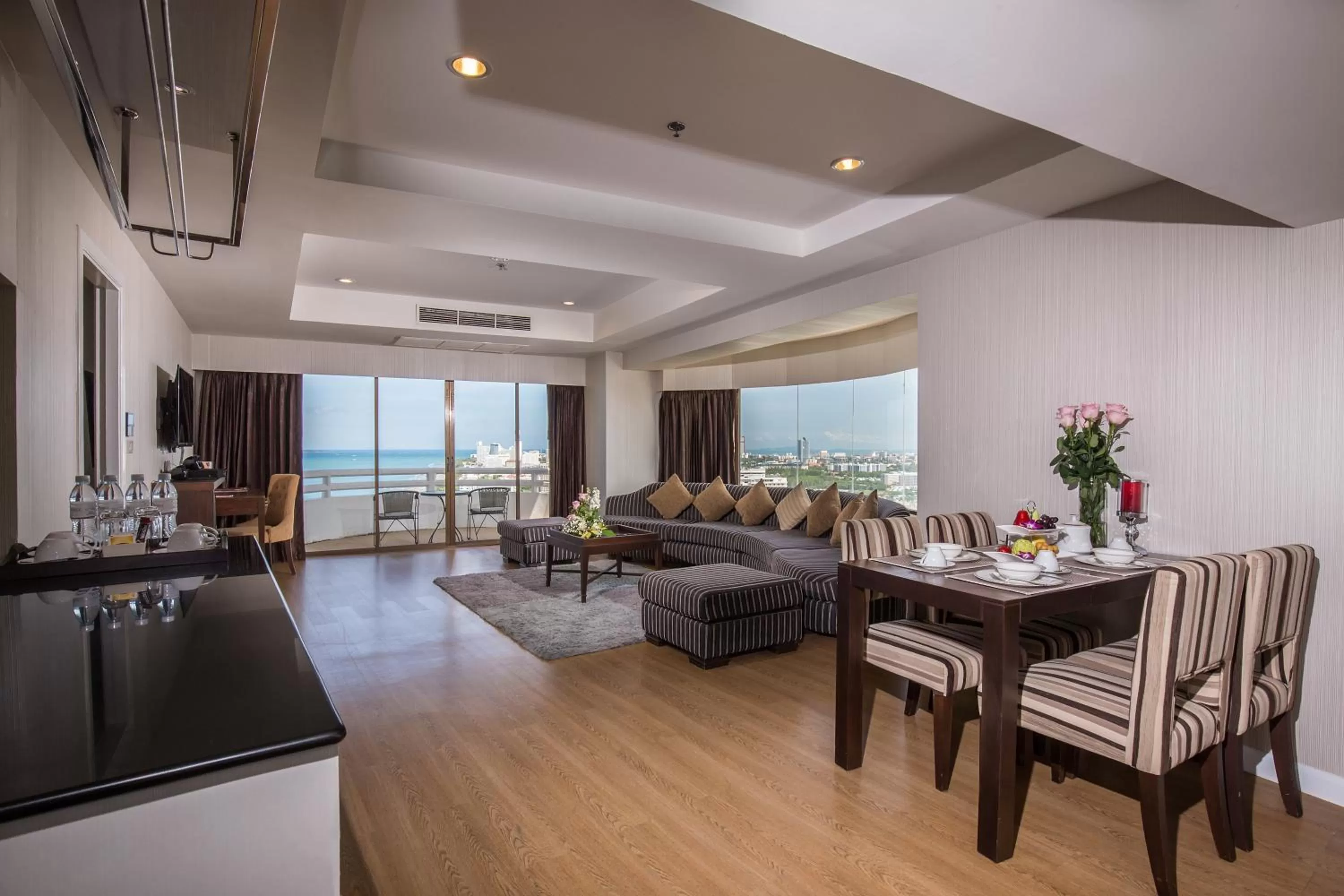 Living room in D Varee Jomtien Beach, Pattaya