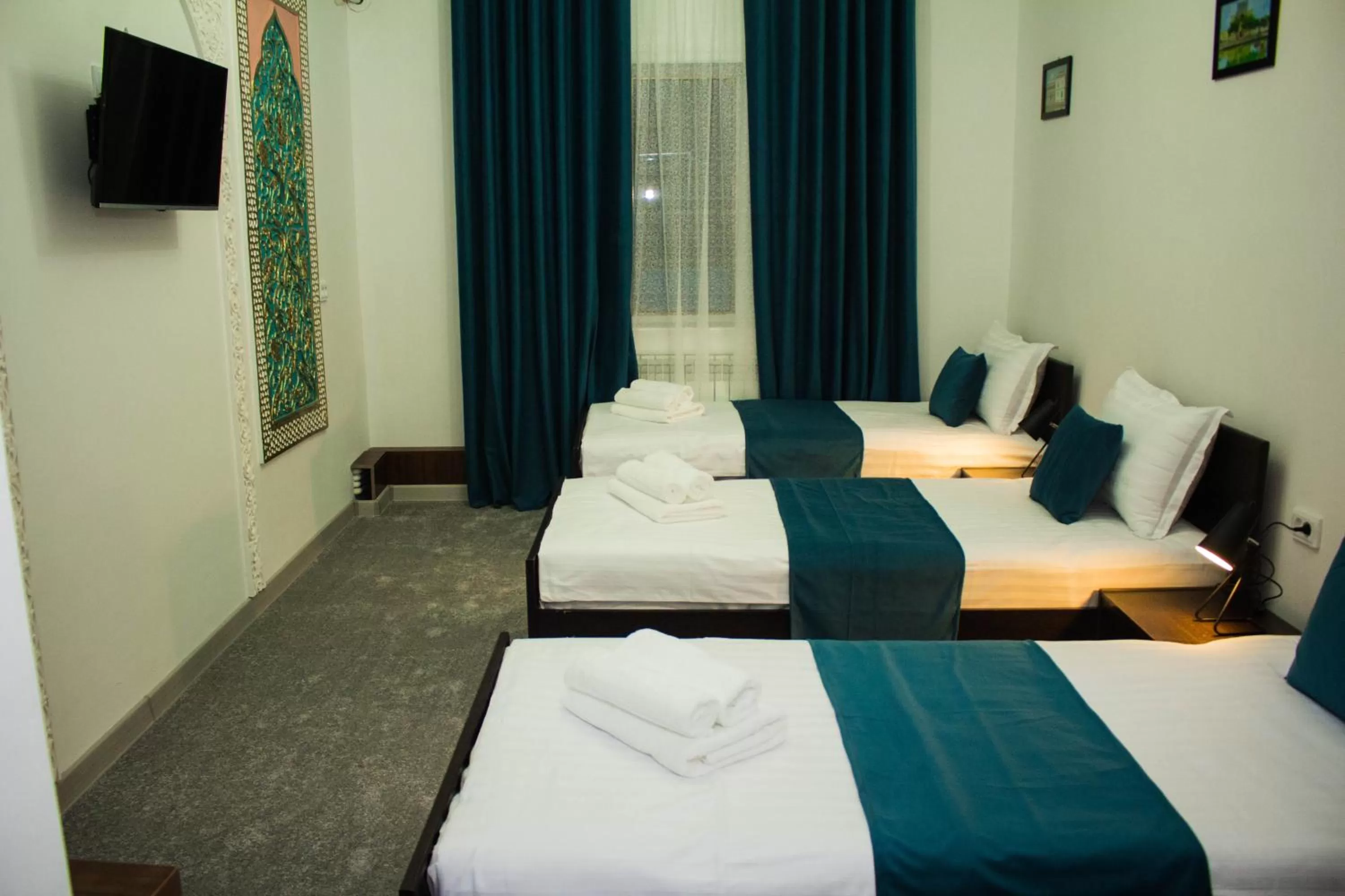 Bed in Jahangir Boutique Bukhara