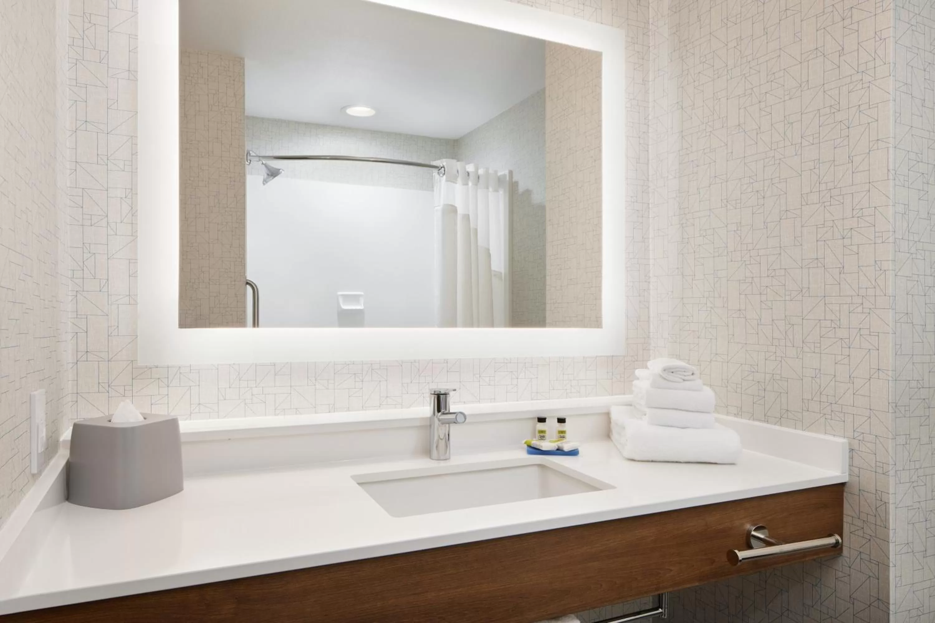 Bathroom in Holiday Inn Express Hotel & Suites Salem by IHG