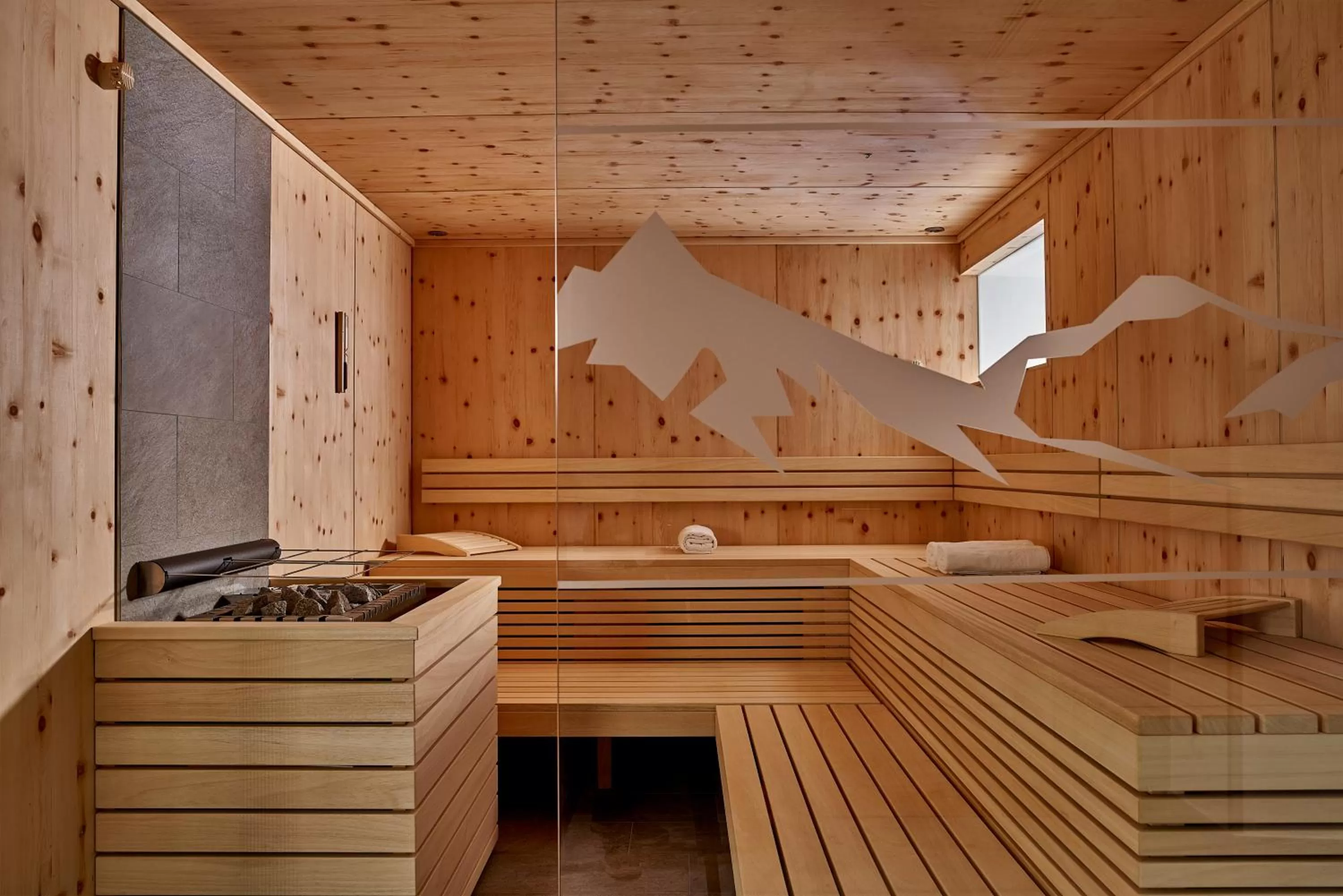 Sauna in Hotel Arzlerhof