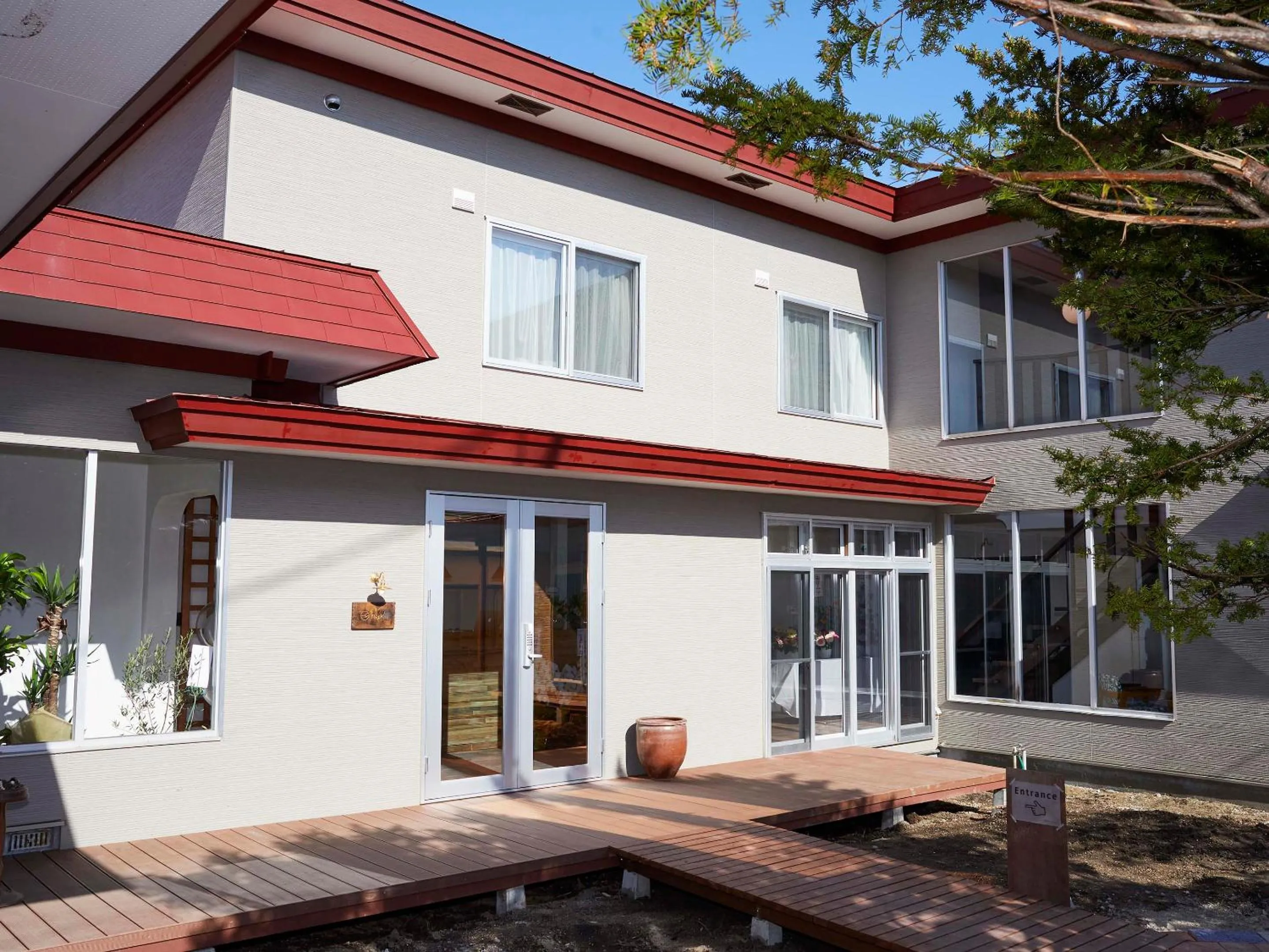 Property building in haku hostel