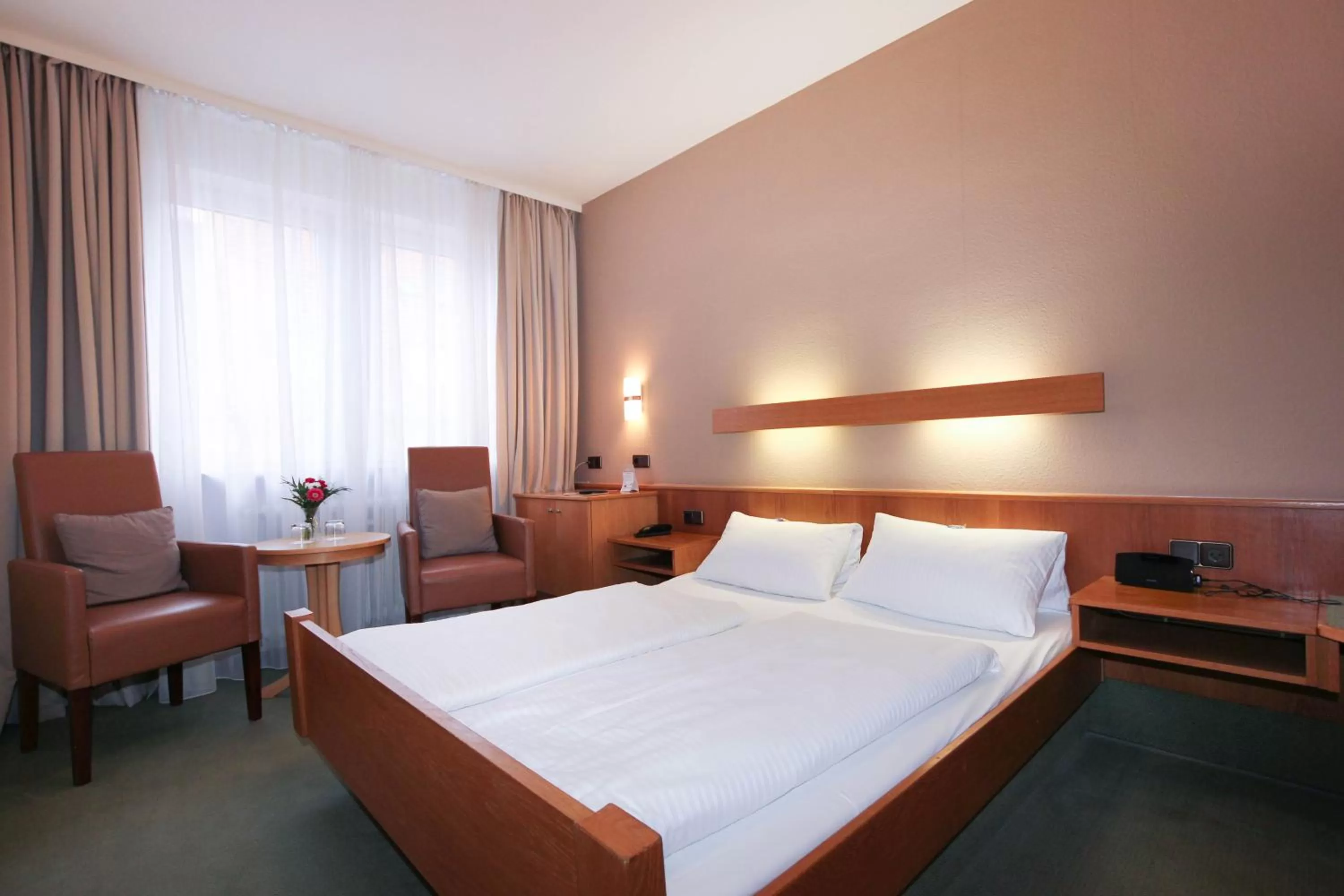 Bed in City Hotel Würzburg