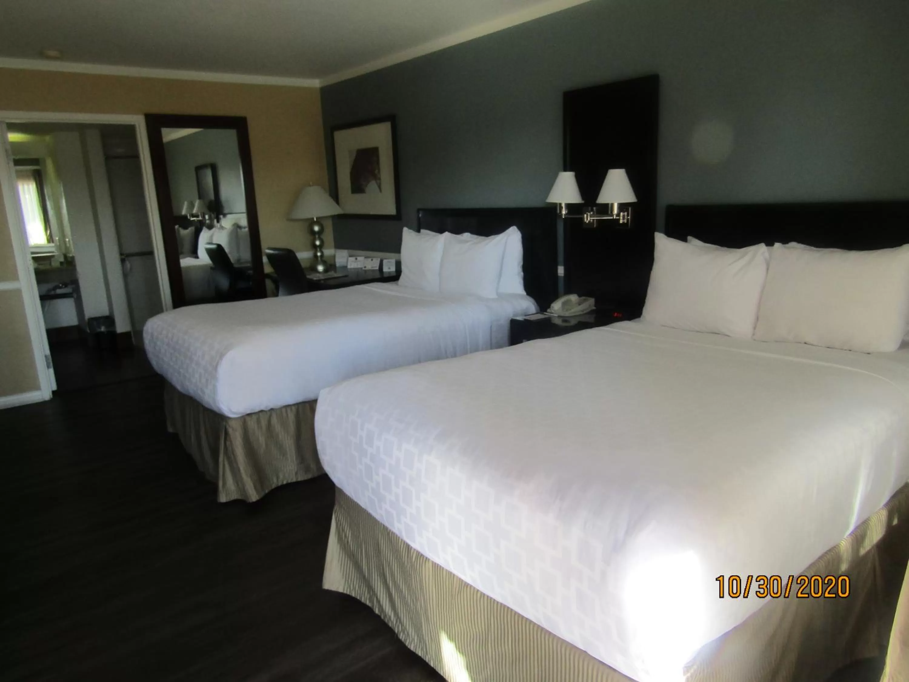 Bedroom, Bed in Clarion Inn Near China Lake Naval Station