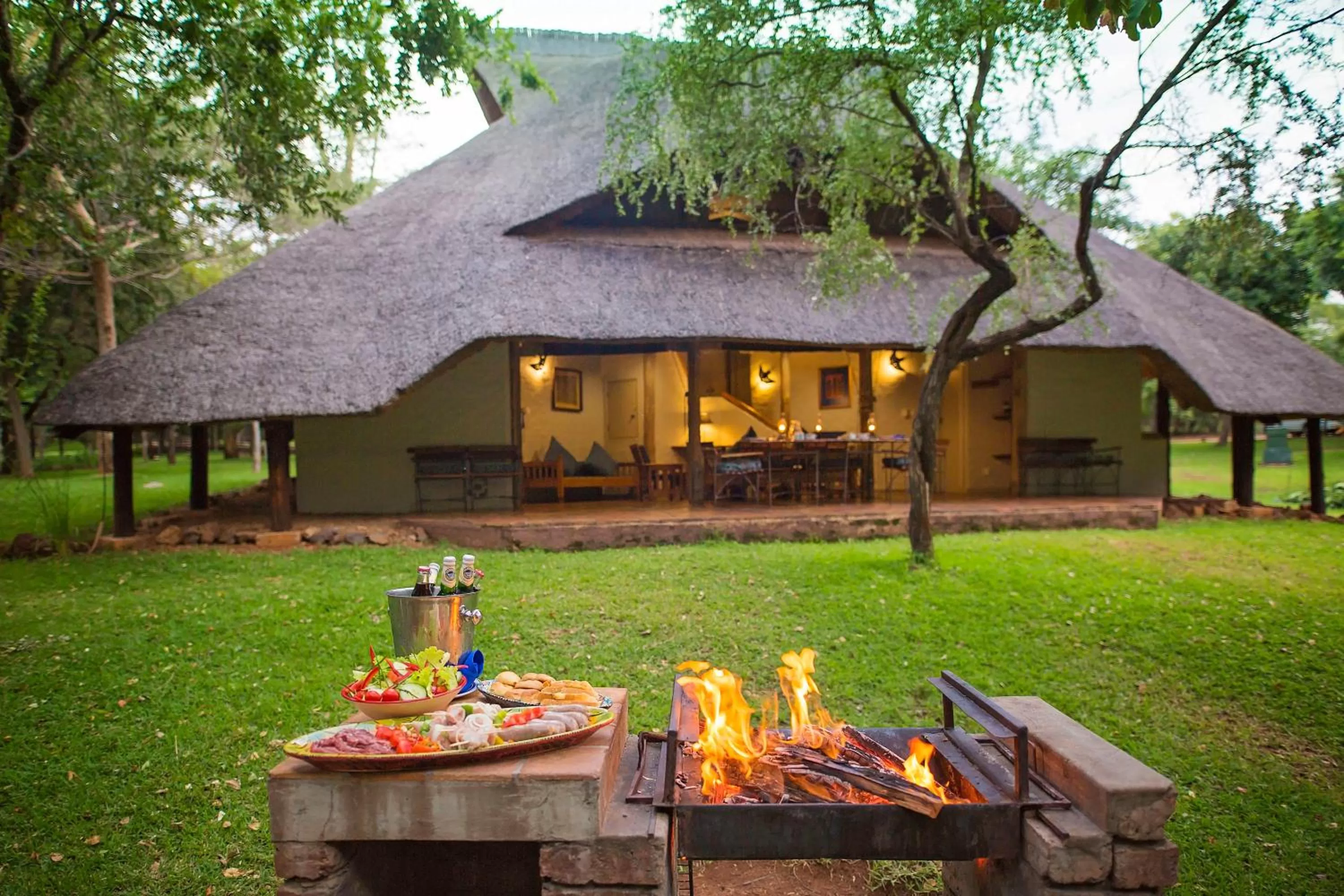 BBQ facilities in Lokuthula Lodges